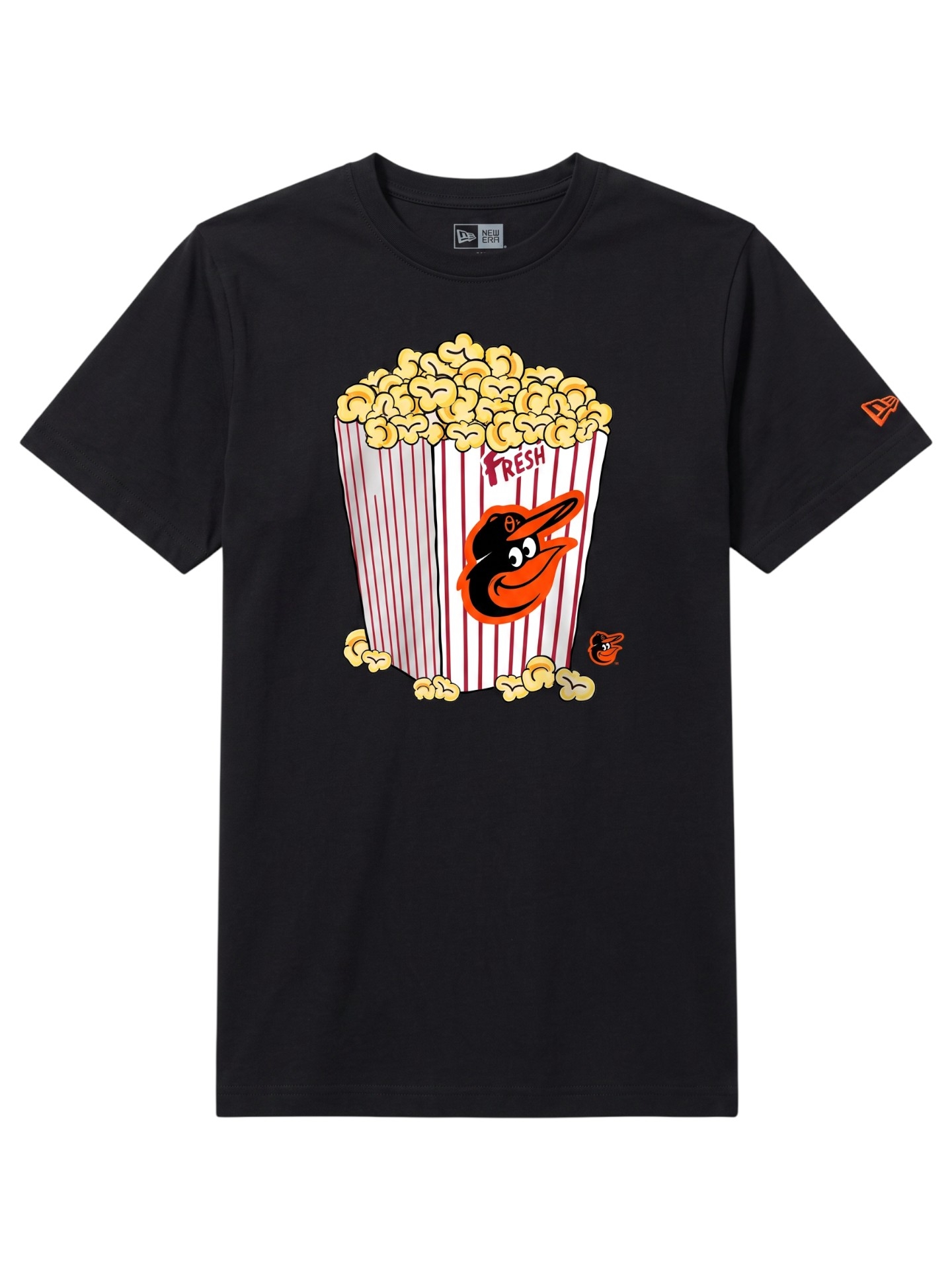 Baltimore Orioles Popcorn Oversized MLB T-Shirt Schwarz