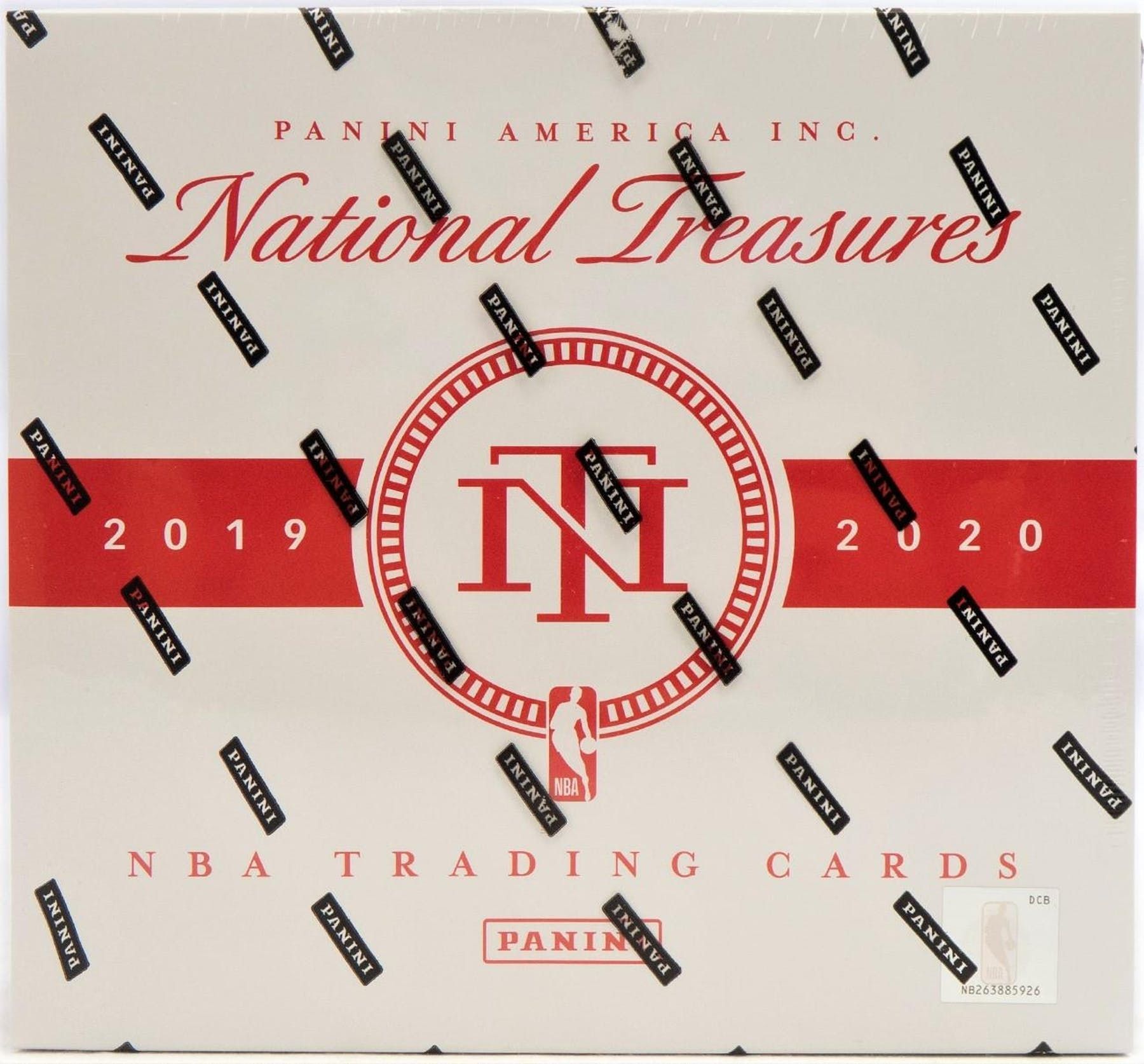 2019/20 Panini National Treasures Basketball Hobby Box NBA