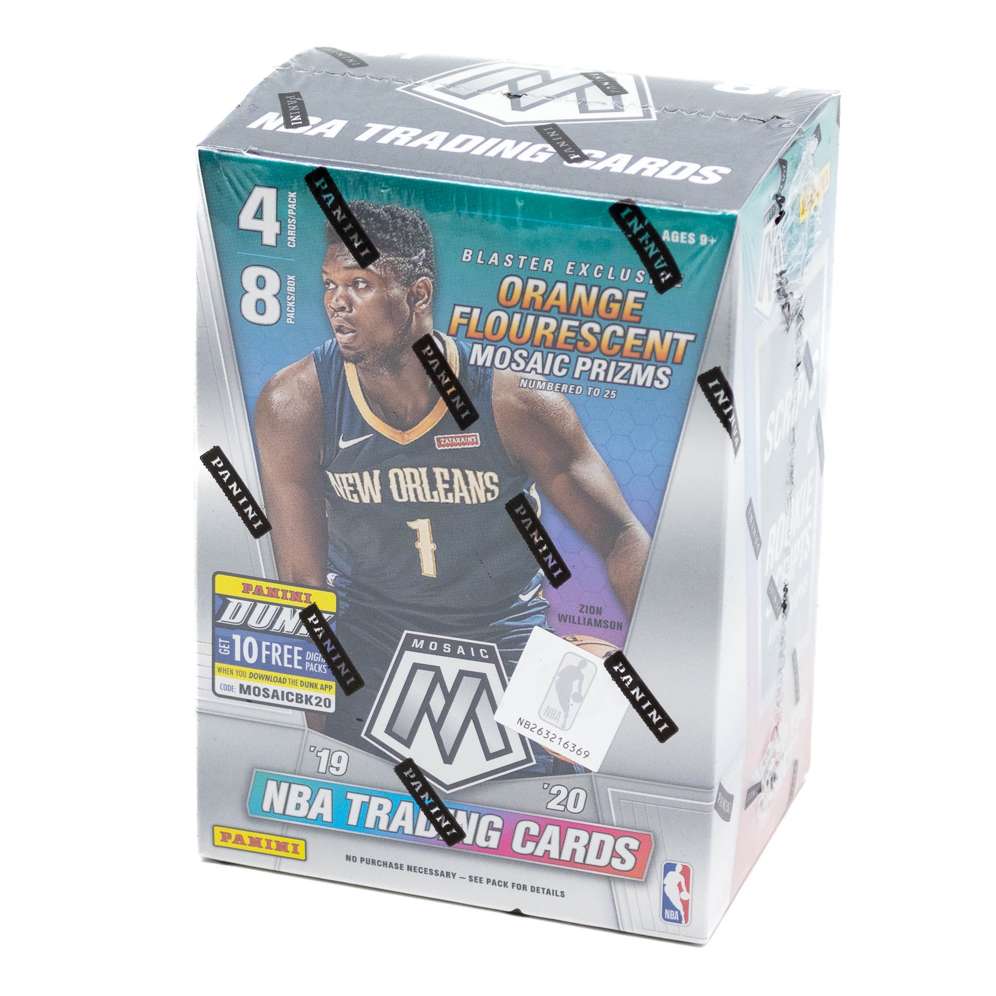 2019/20 Panini Mosaic Basketball BLASTER Box NBA