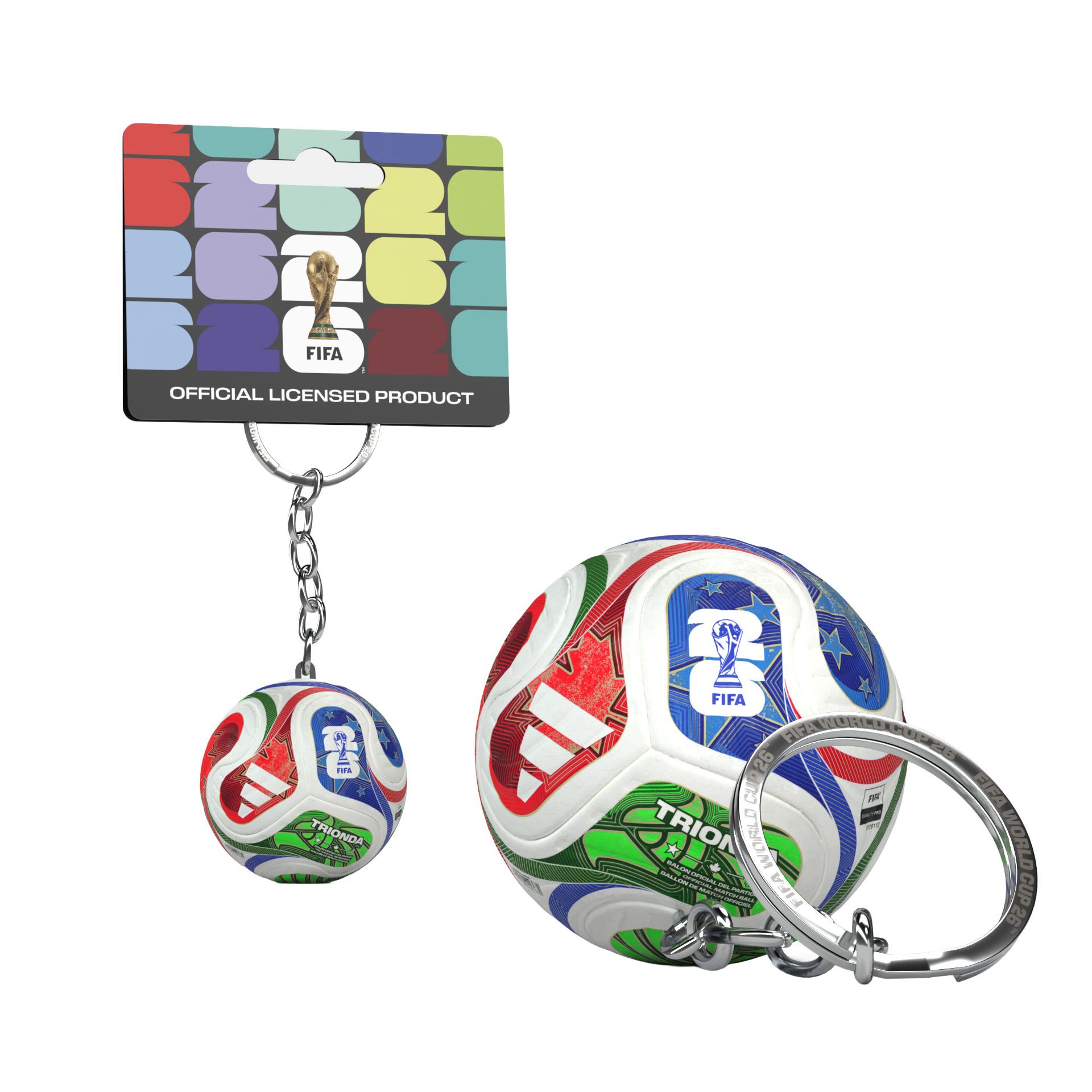 adidas x FIFA World Cup 2026 Official Match Ball Keychain