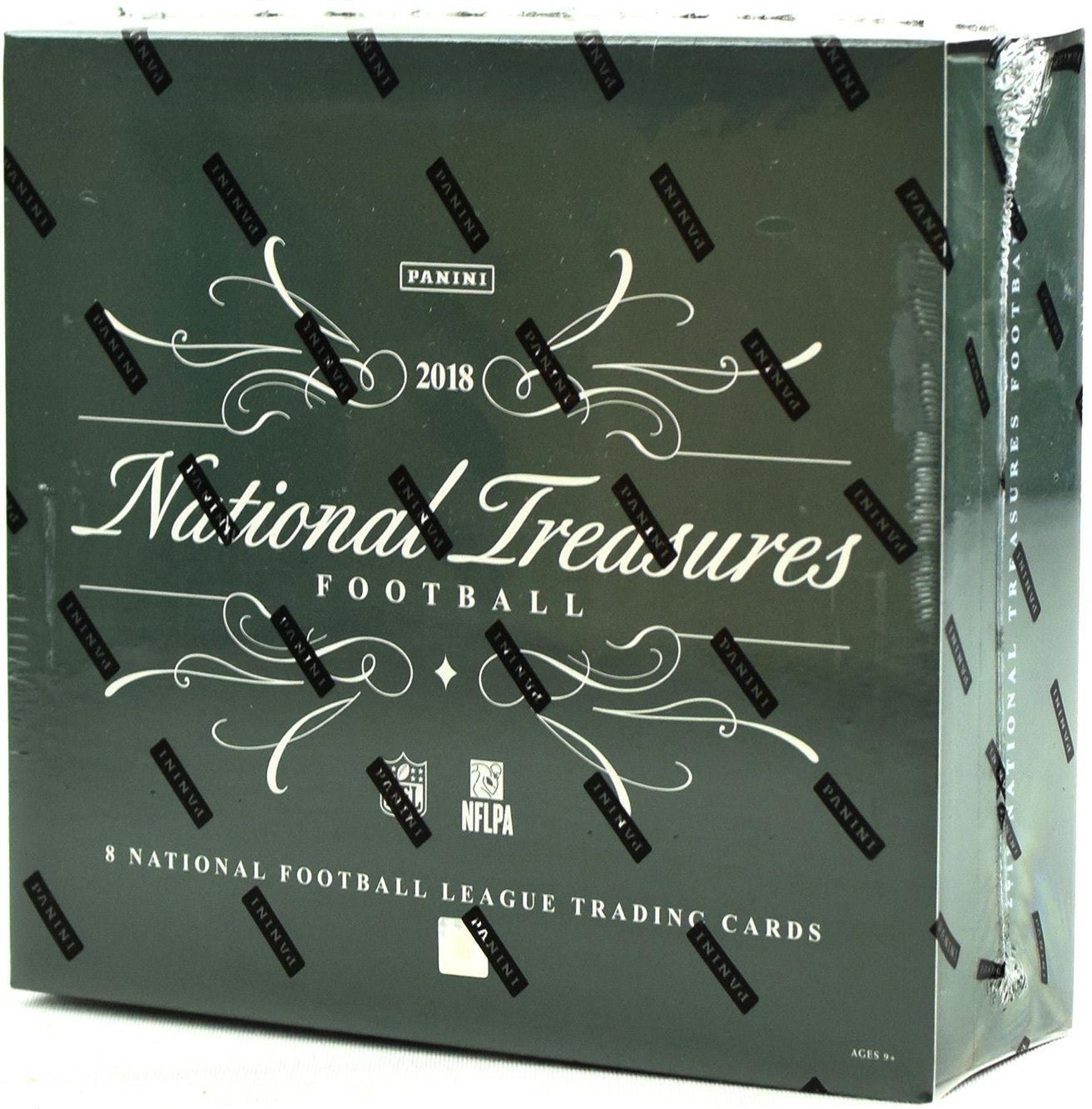 2018 Panini National Treasures Football Hobby Box NFL