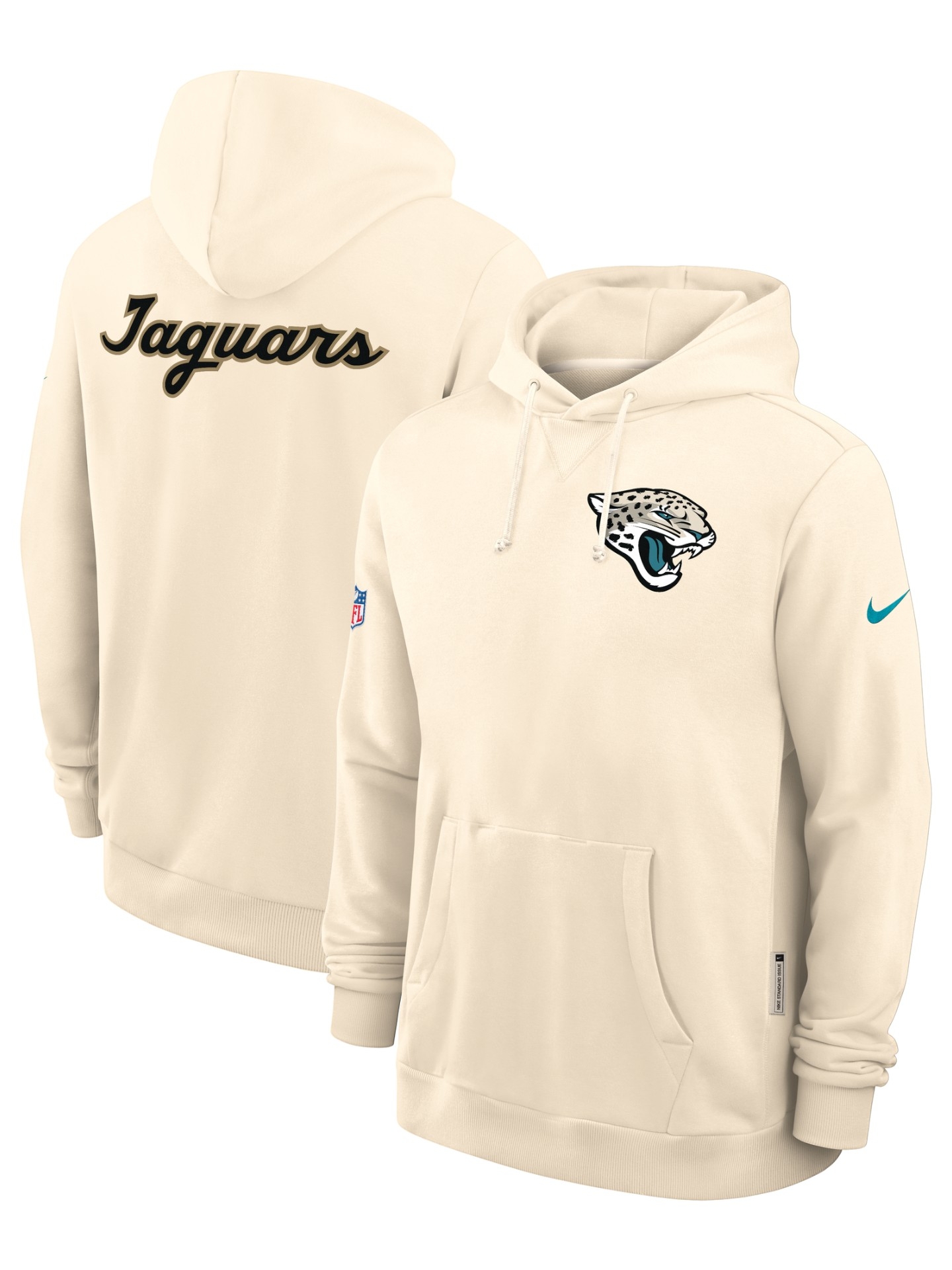 Jacksonville Jaguars 2026 Rivalries Sideline Standard Issue Hoodie Natural