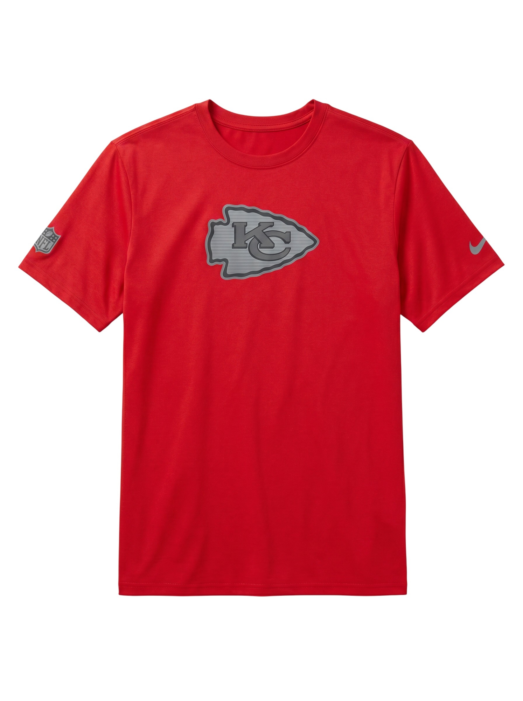 Kansas City Chiefs 2026 NFL Sideline Lead The Charge Legend T-Shirt Rot