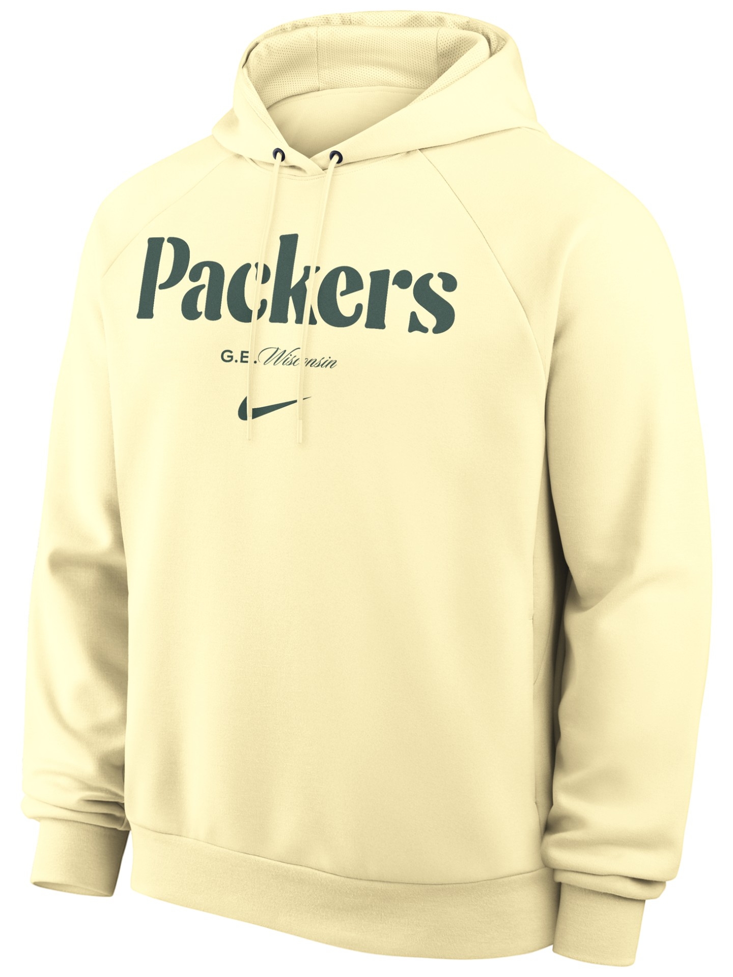 Green Bay Packers 2026 NFL Rivalries Dri-FIT Pullover Hoodie Cream