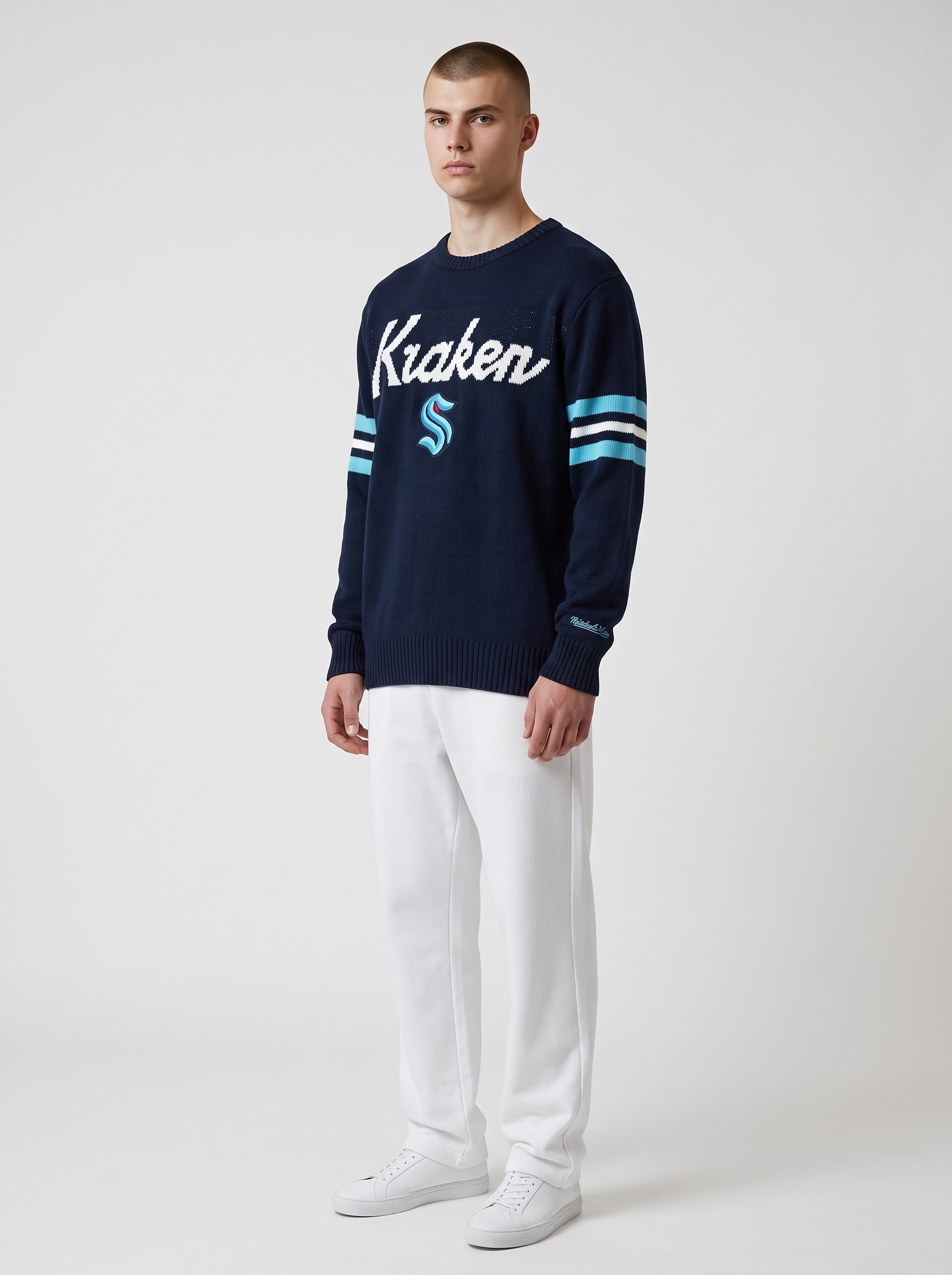 Seattle Kraken NHL Head Coach Sweater Navy