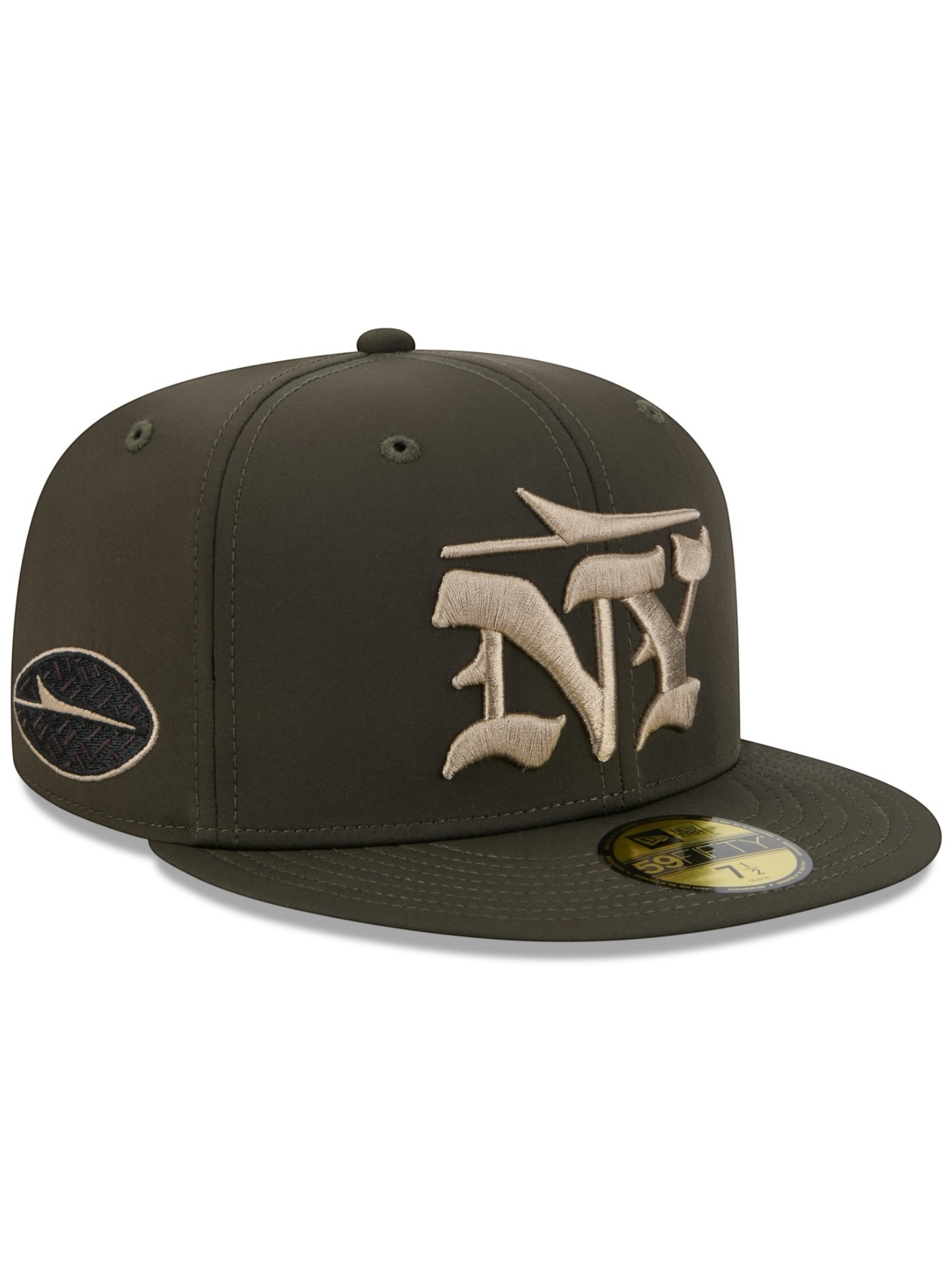New York Jets 2026 NFL Rivalries Sideline 59FIFTY Fitted Cap Oliv