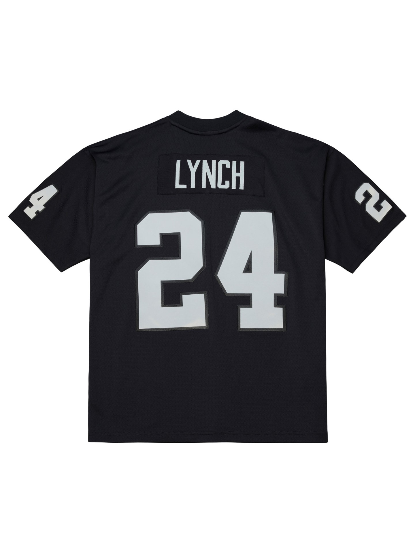 Marshawn Lynch #24 Oakland Raiders 2017 Legacy Throwback NFL Trikot Schwarz