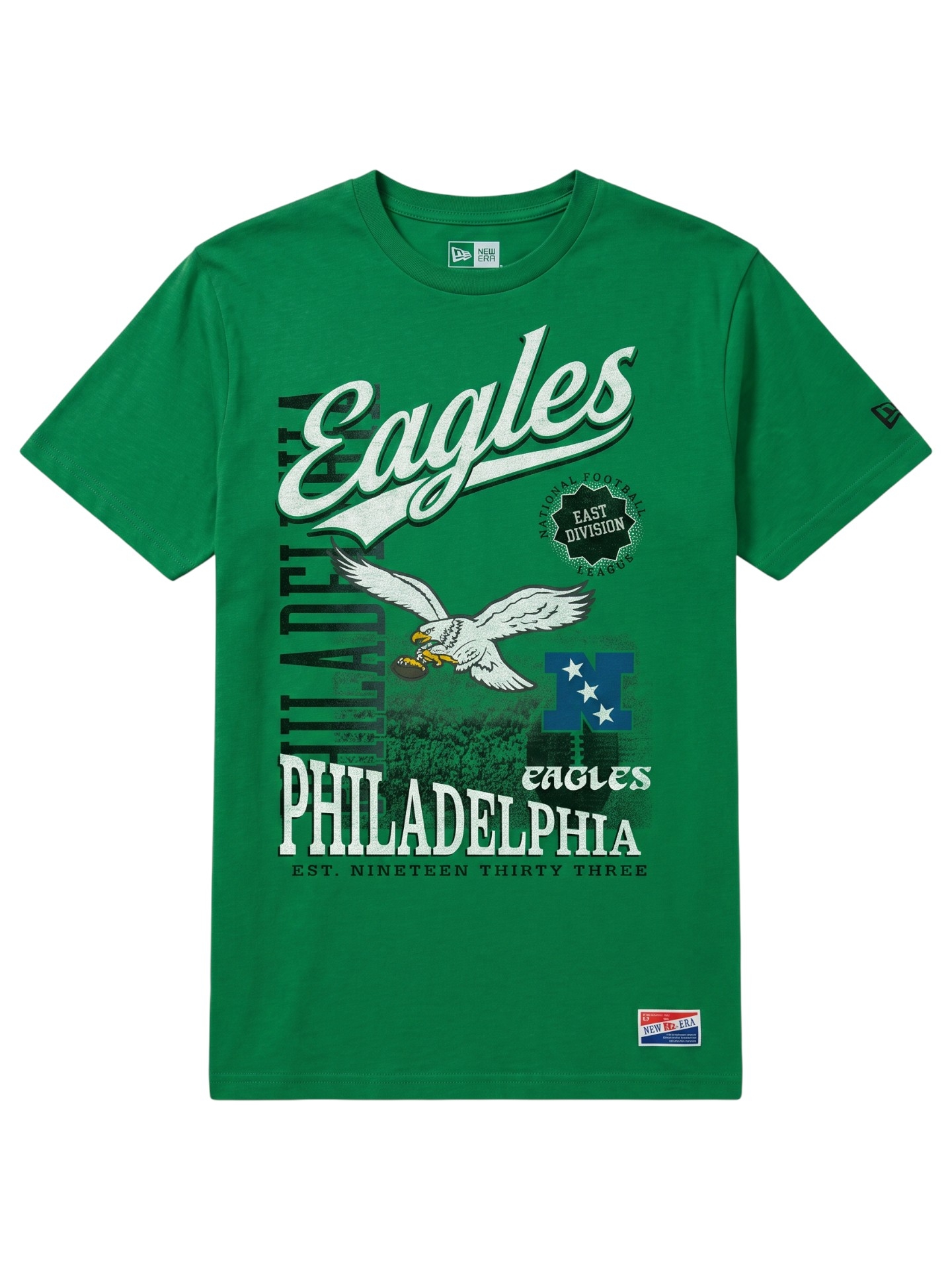 Philadelphia Eagles Division Oversized NFL T-Shirt Green