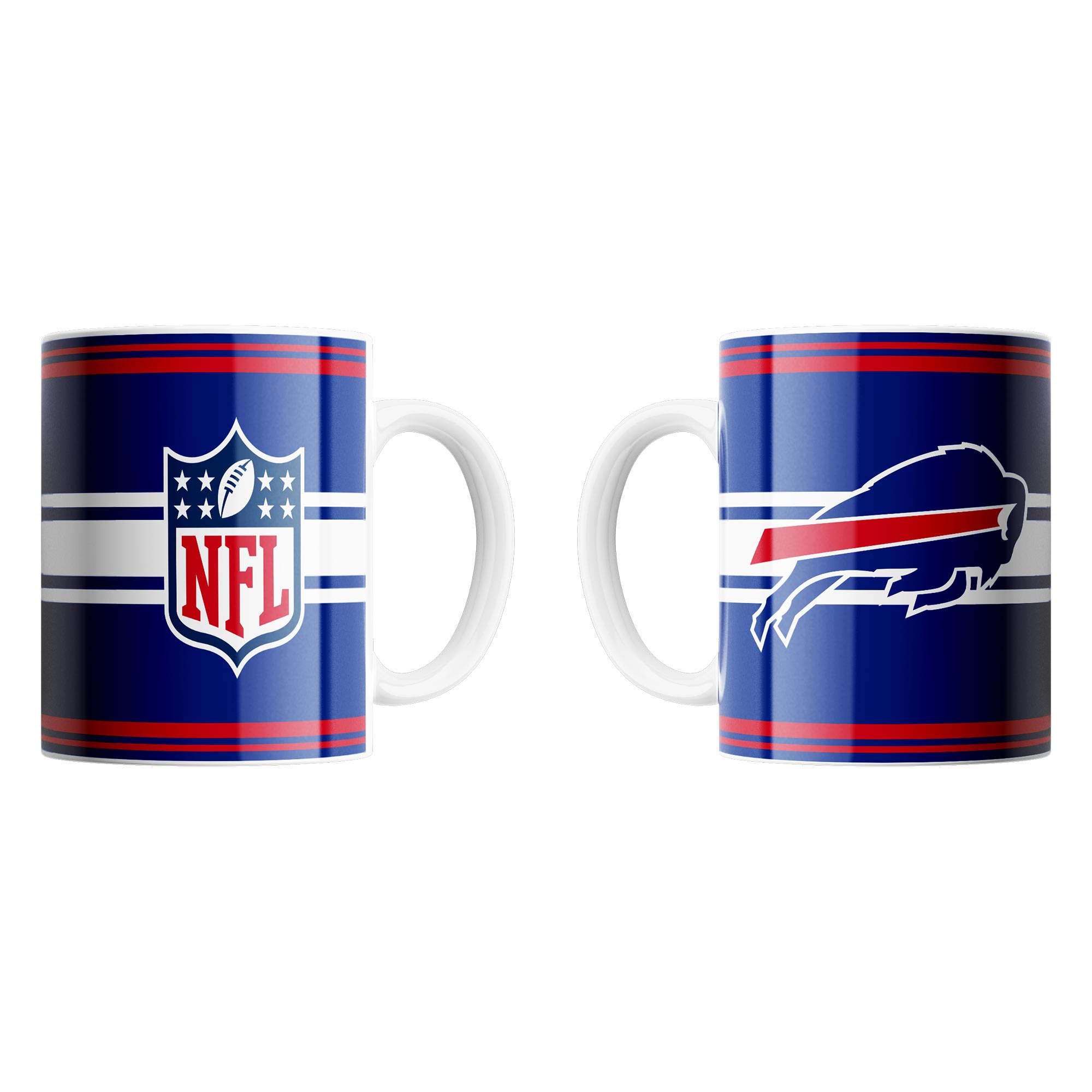 Buffalo Bills Logo & Shield NFL Mug (330 ml)