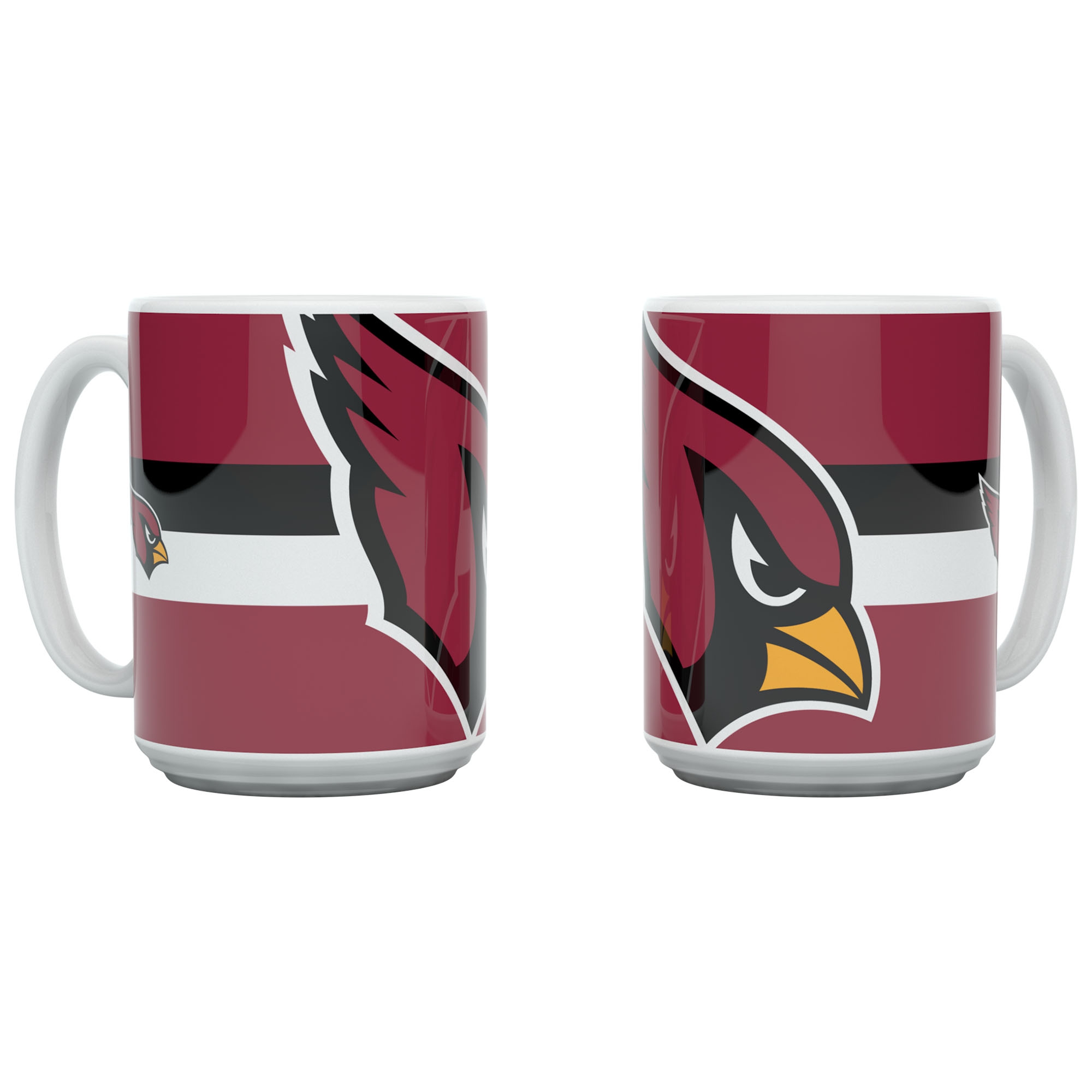 Arizona Cardinals Triple Logo Jumbo NFL Mug (450 ml)