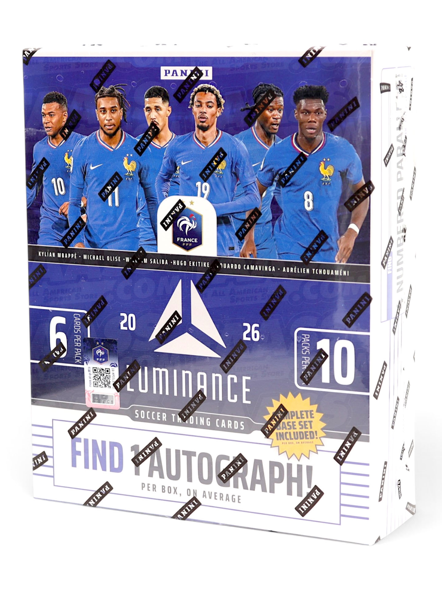 (LIVE BREAK) 2026 Panini Luminance France Football Hobby Box