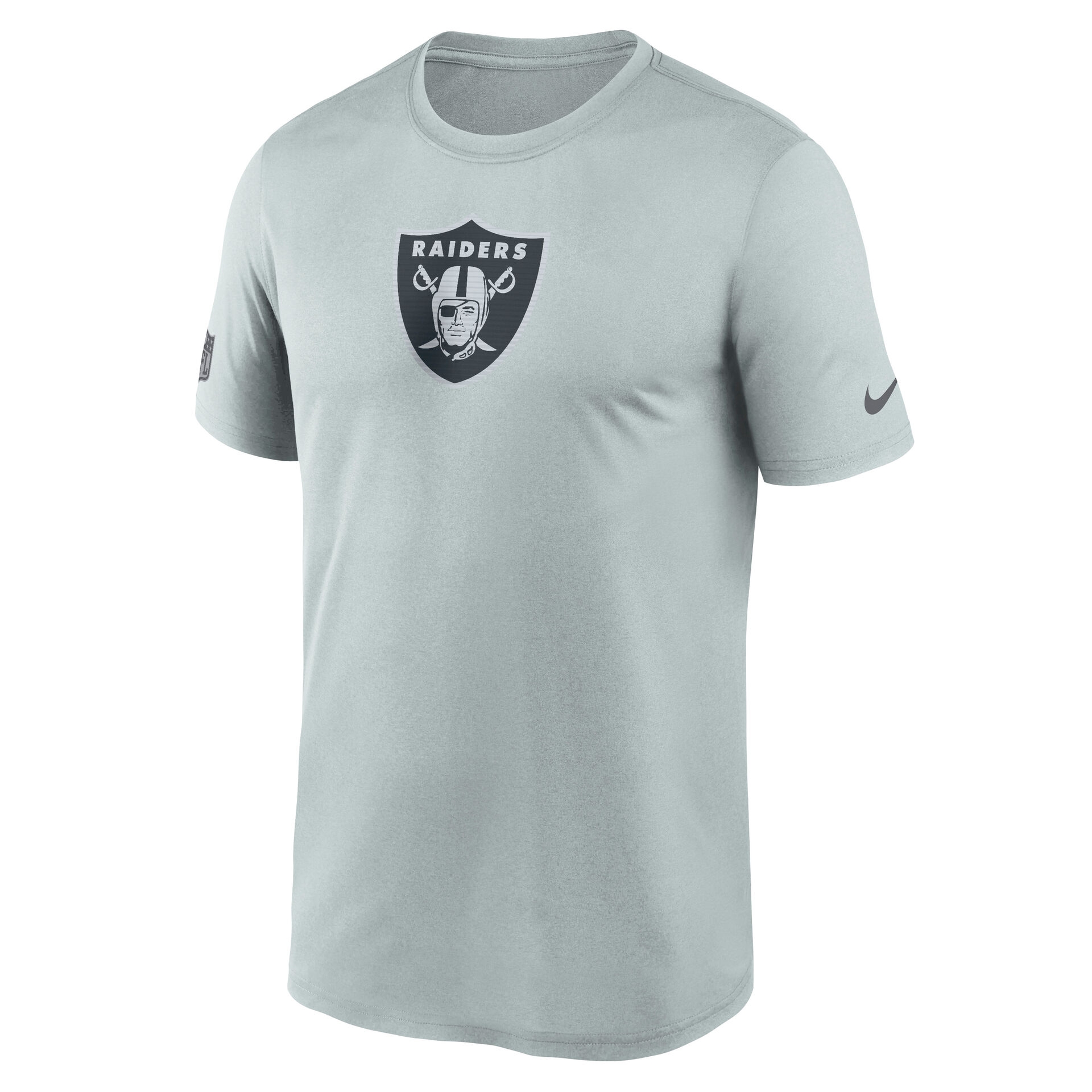 Las Vegas Raiders 2026 NFL Sideline Lead The Charge Legend T-Shirt Grau