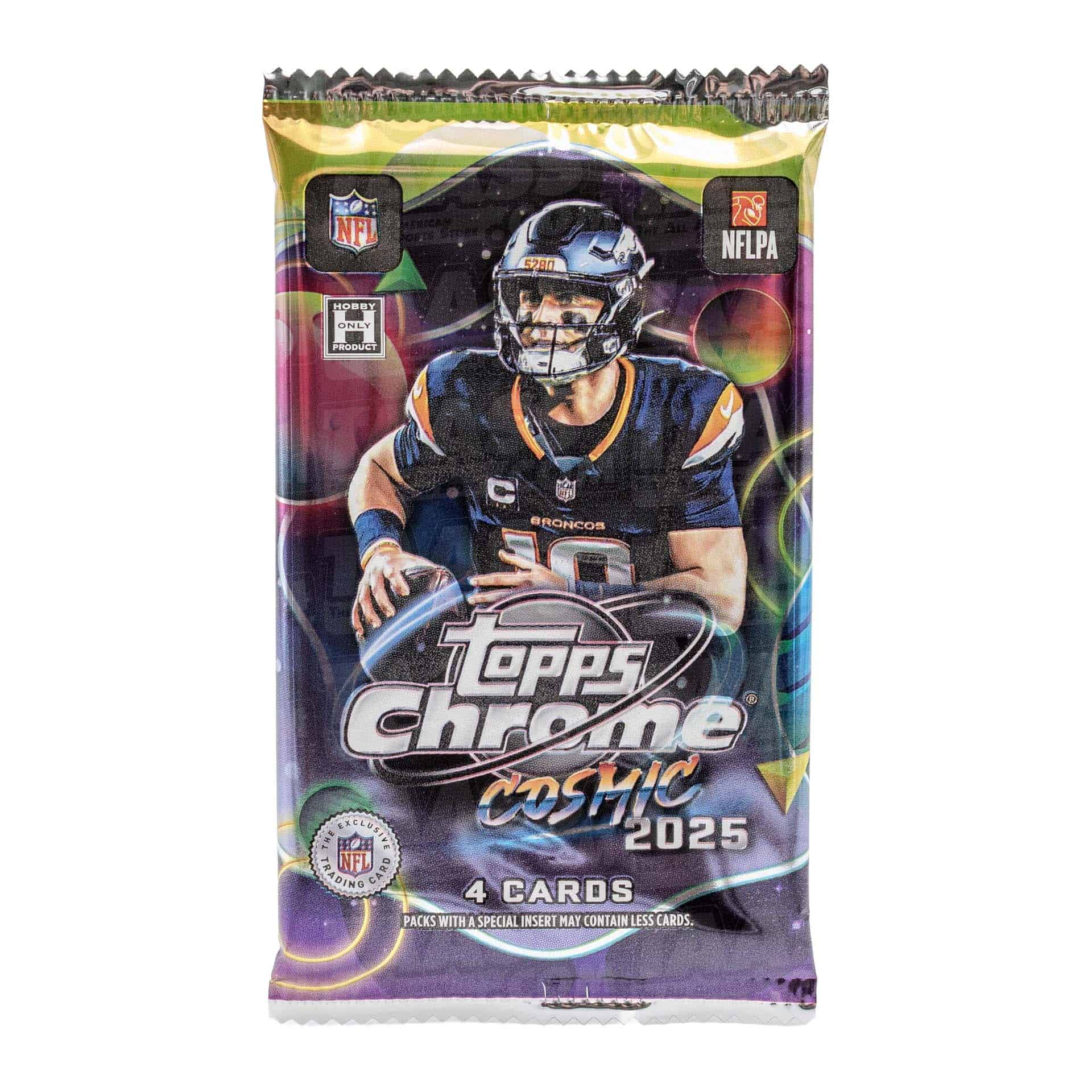 2025 Topps Cosmic Chrome Football NFL Hobby Pack