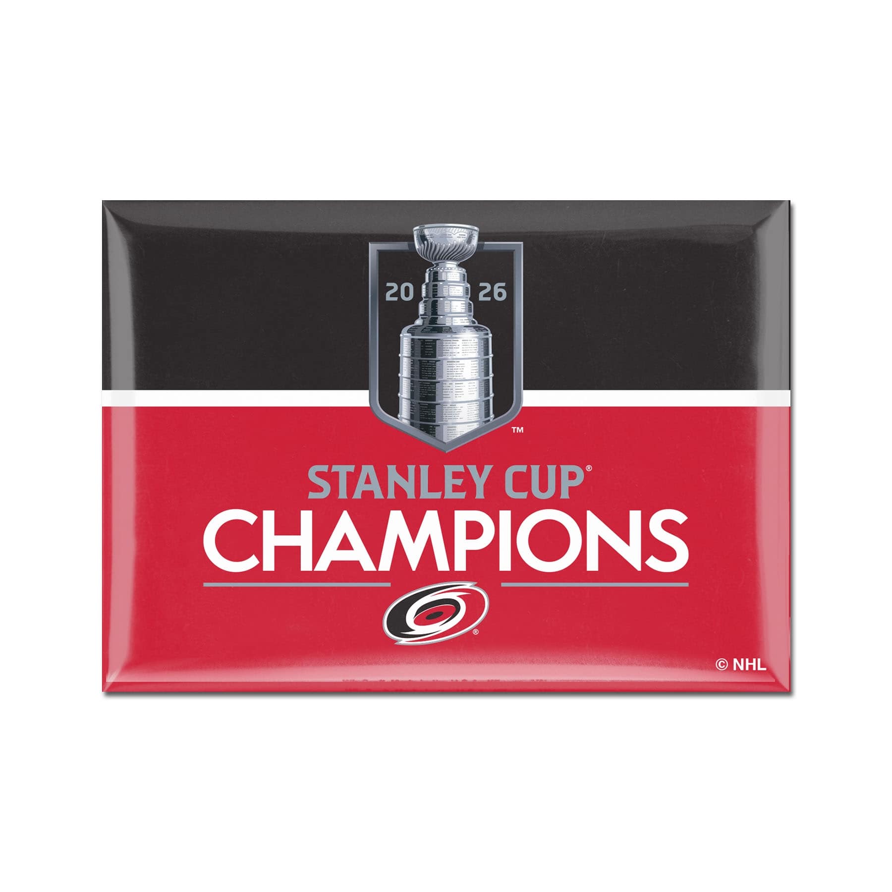 Carolina Hurricanes 2026 Stanley Cup Champions Fridge Magnet