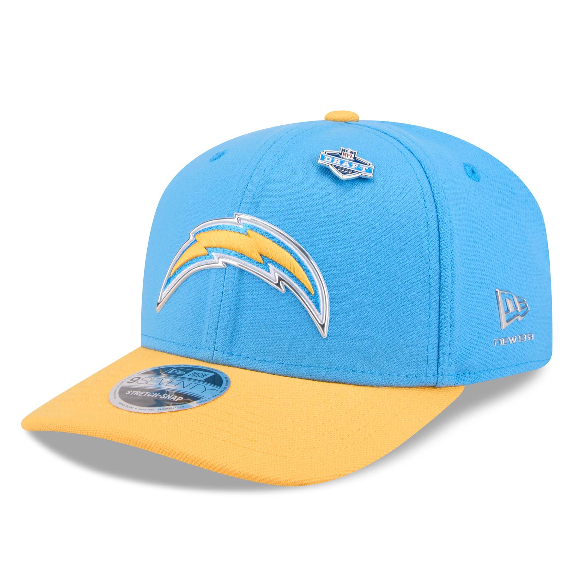 Los Angeles Chargers 2026 NFL Draft 9SEVENTY Stretch-Snap Cap