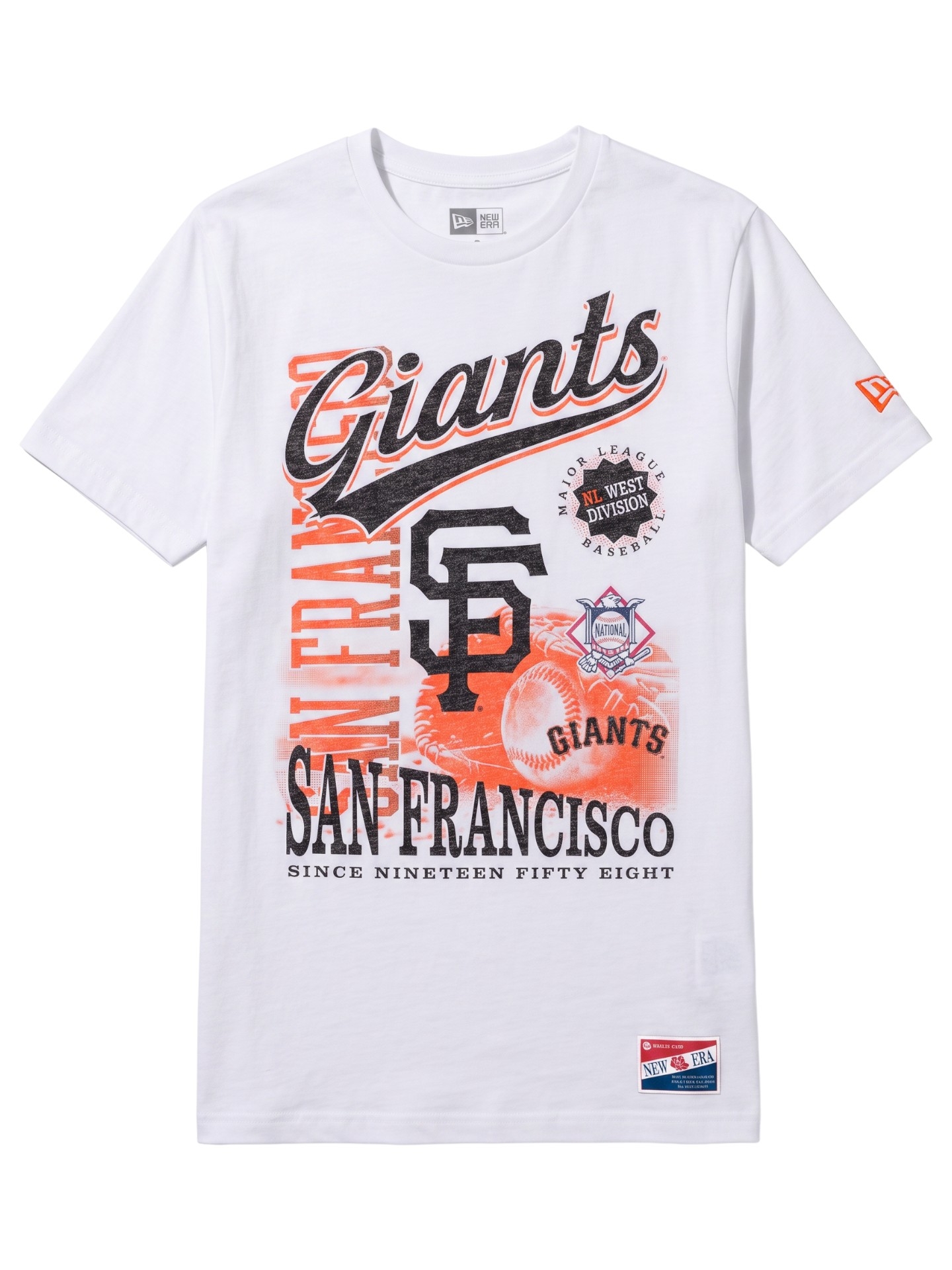 San Francisco Giants Division Oversized MLB T-Shirt Weiß