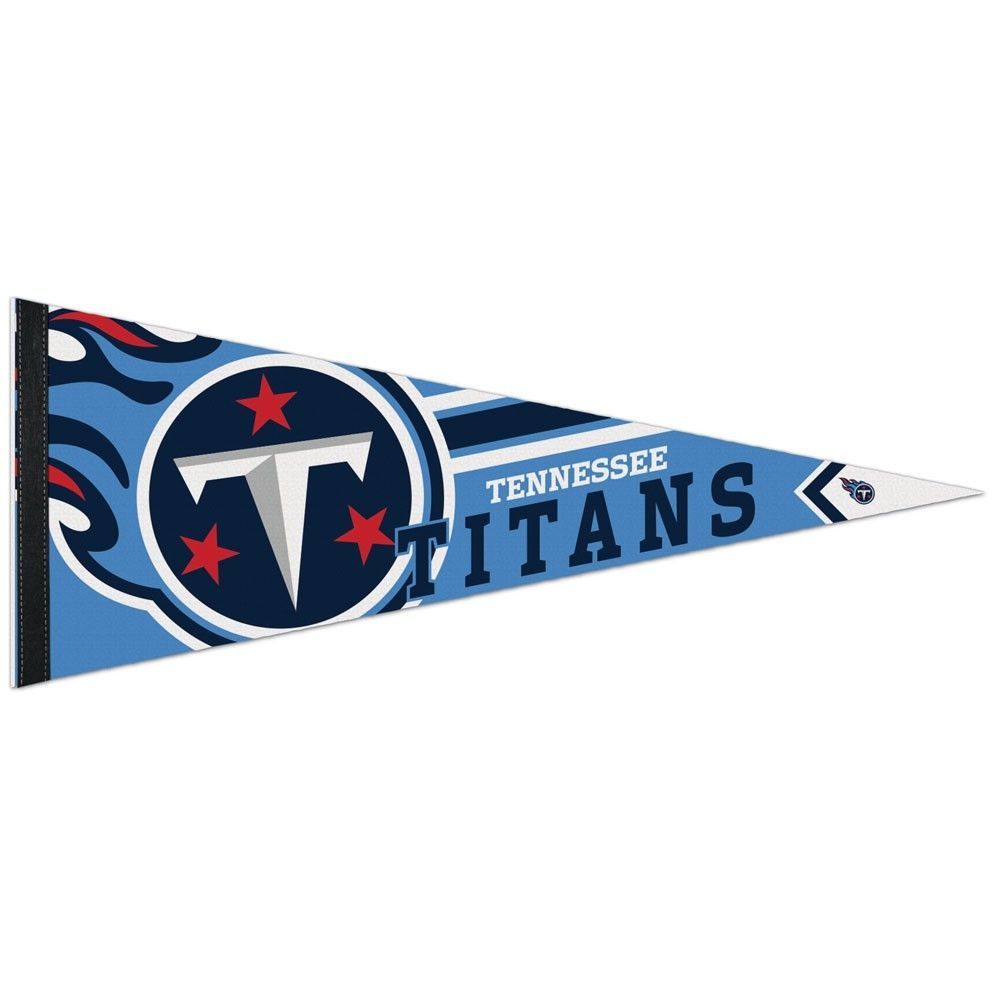Tennessee Titans Big Logo Premium NFL Wimpel