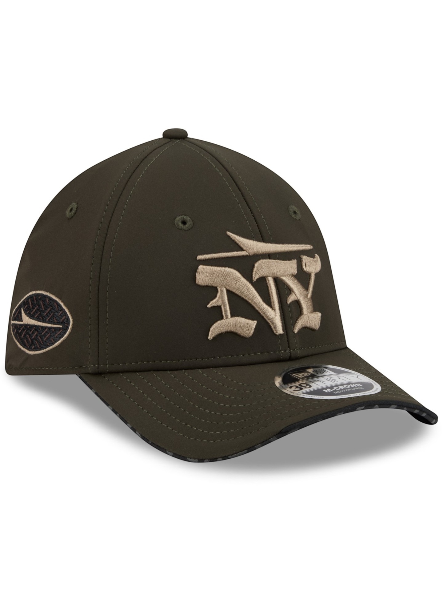 New York Jets 2026 NFL Rivalries Sideline 39THIRTY Flex Cap Olive