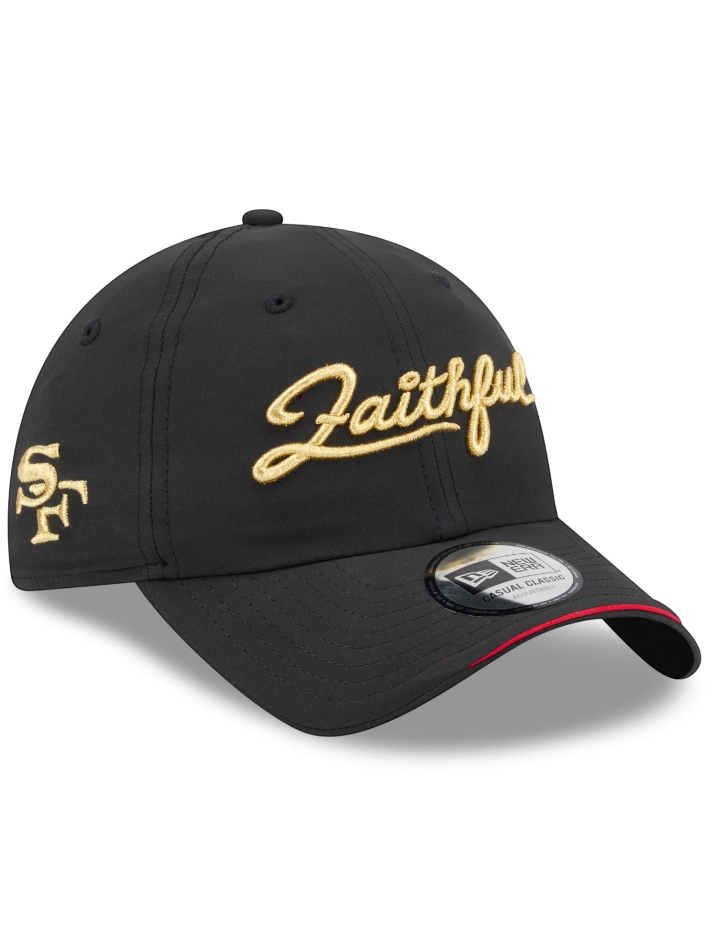 San Francisco 49ers 2026 NFL Rivalries Sideline Casual Classic Adjustable Cap Schwarz