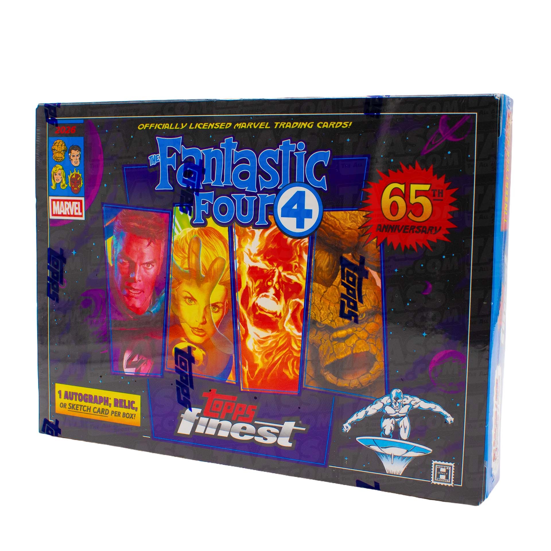2026 topps Finest Fantastic Four Marvel Hobby Box