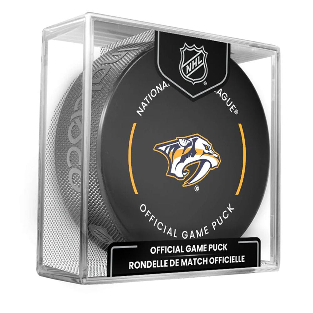 Nashville Predators 2025-26 NHL Official Game Puck