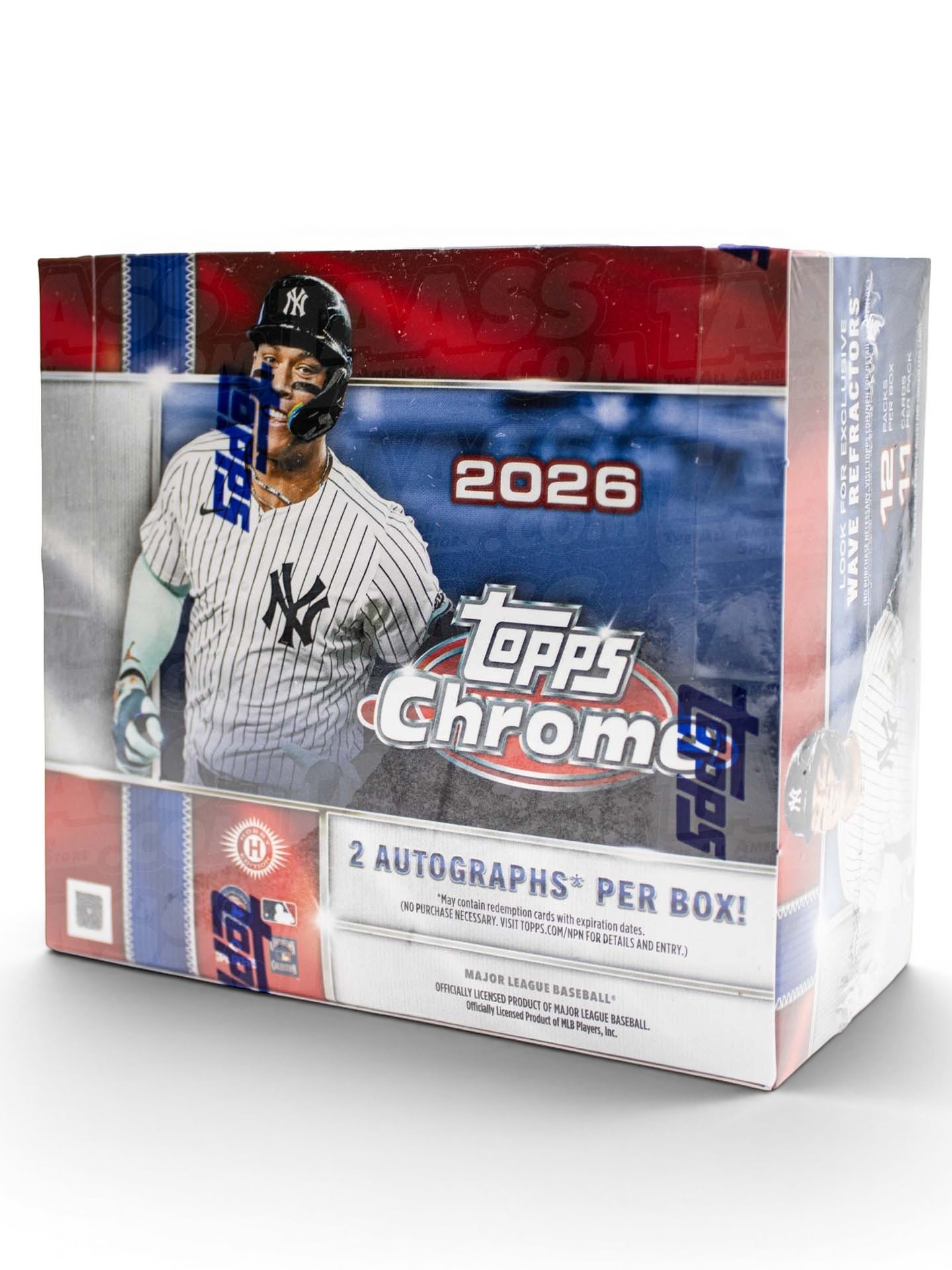 2026 Topps Chrome Baseball MLB Hobby Jumbo Box