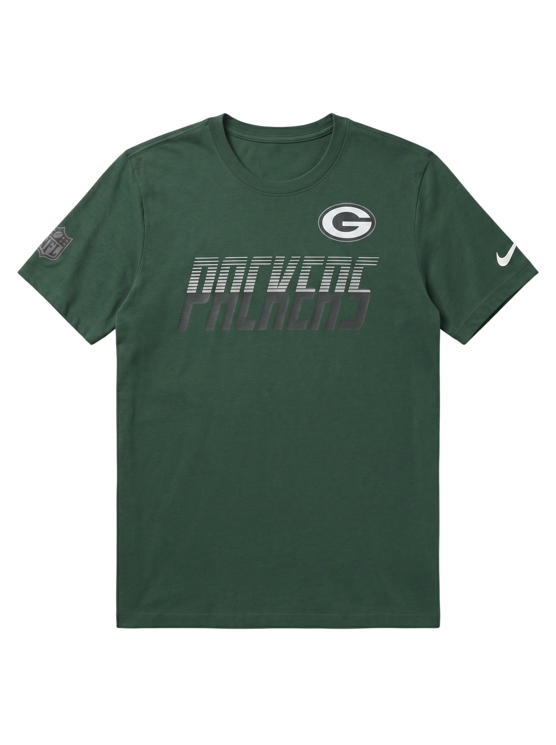 Green Bay Packers 2026 NFL Sideline Team Issue Dri-Fit T-Shirt Grün