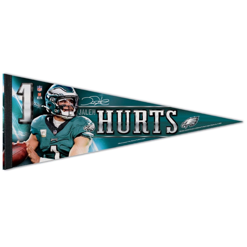 Jalen Hurts Philadelphia Eagles Premium NFL Wimpel