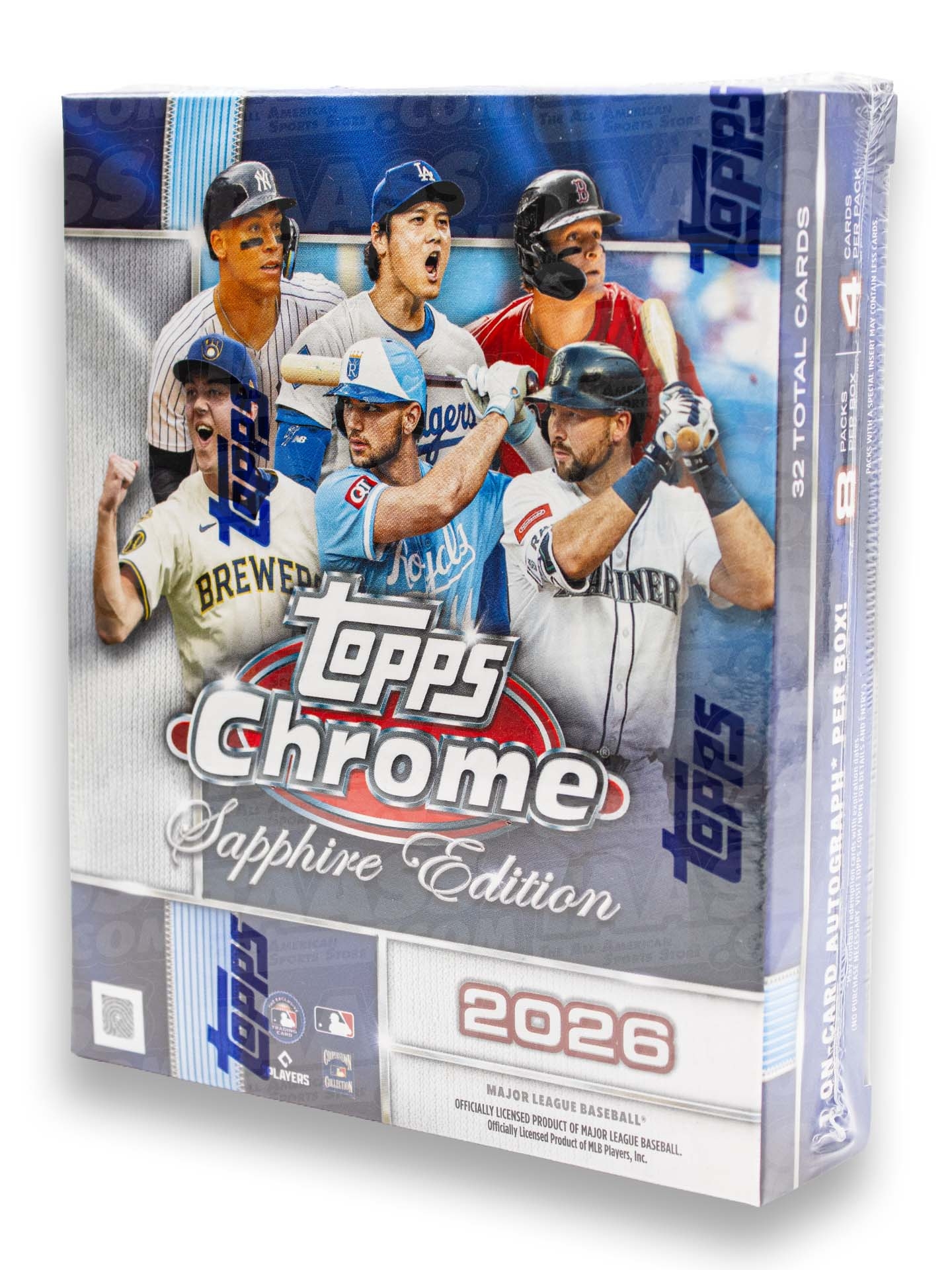 (LIVE BREAK) 2026 Topps Chrome Baseball Sapphire Edition Hobby Box