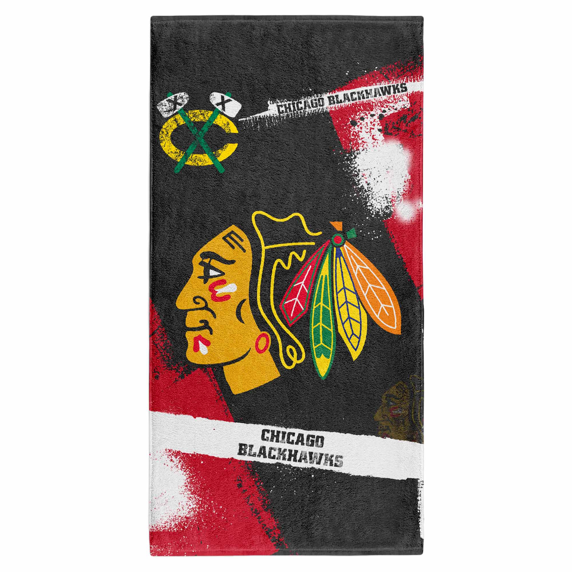 Chicago Blackhawks Spray NHL Strandtuch