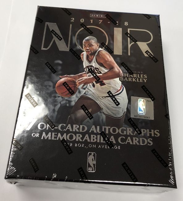 2017/18 Panini Noir Basketball Hobby Box NBA