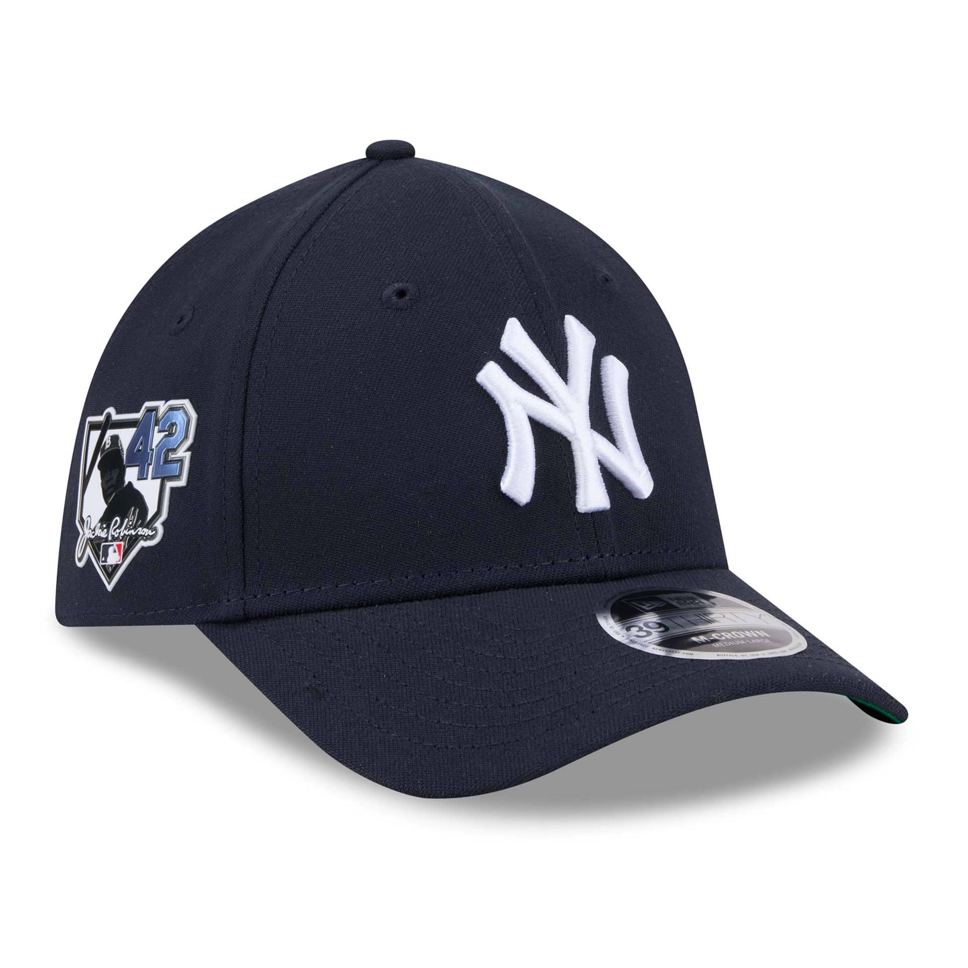 New York Yankees 2026 Jackie Robinson Day 39THIRTY M-Crown Flex Cap Navy