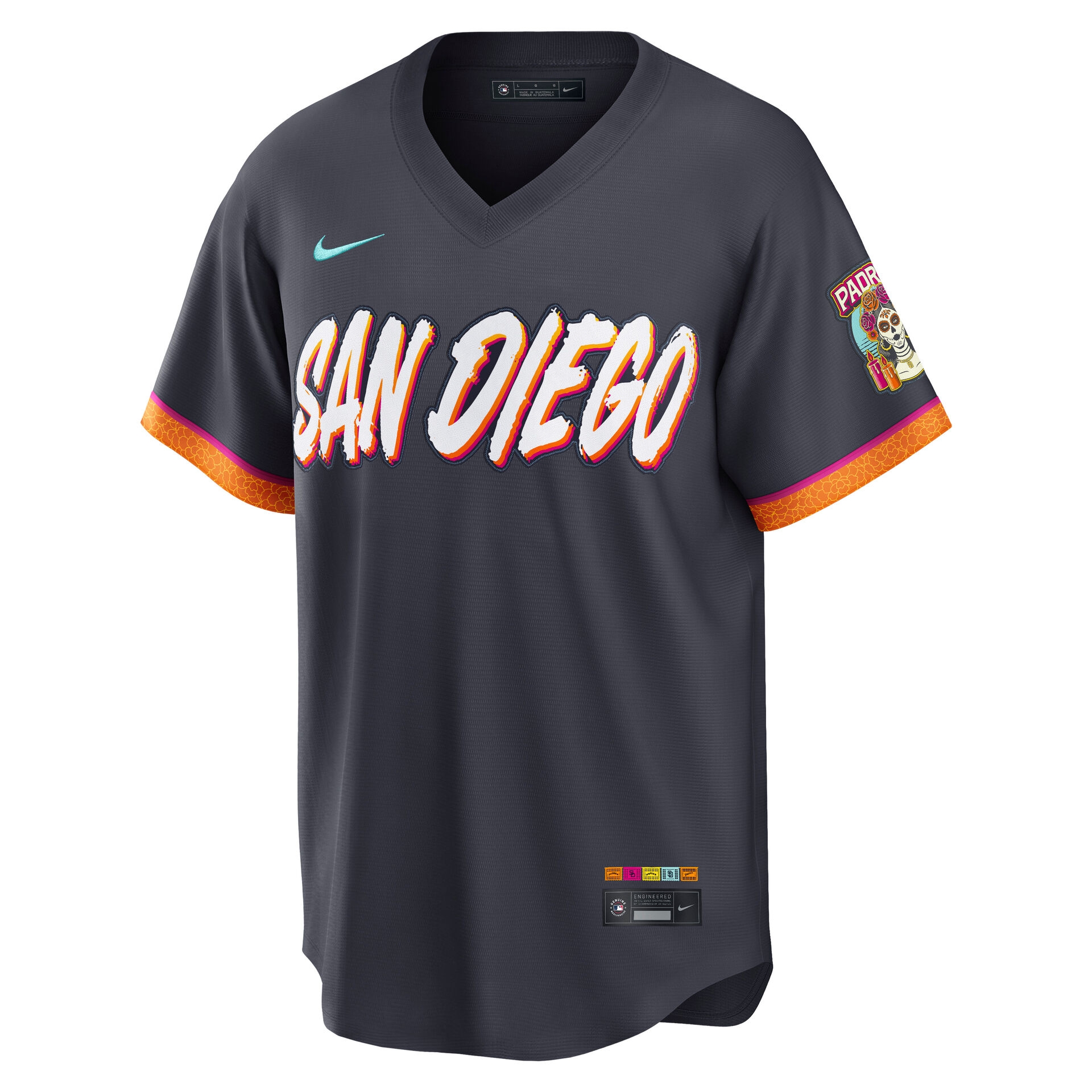 San Diego Padres 2026 City Connect Stadium MLB Trikot Schwarz