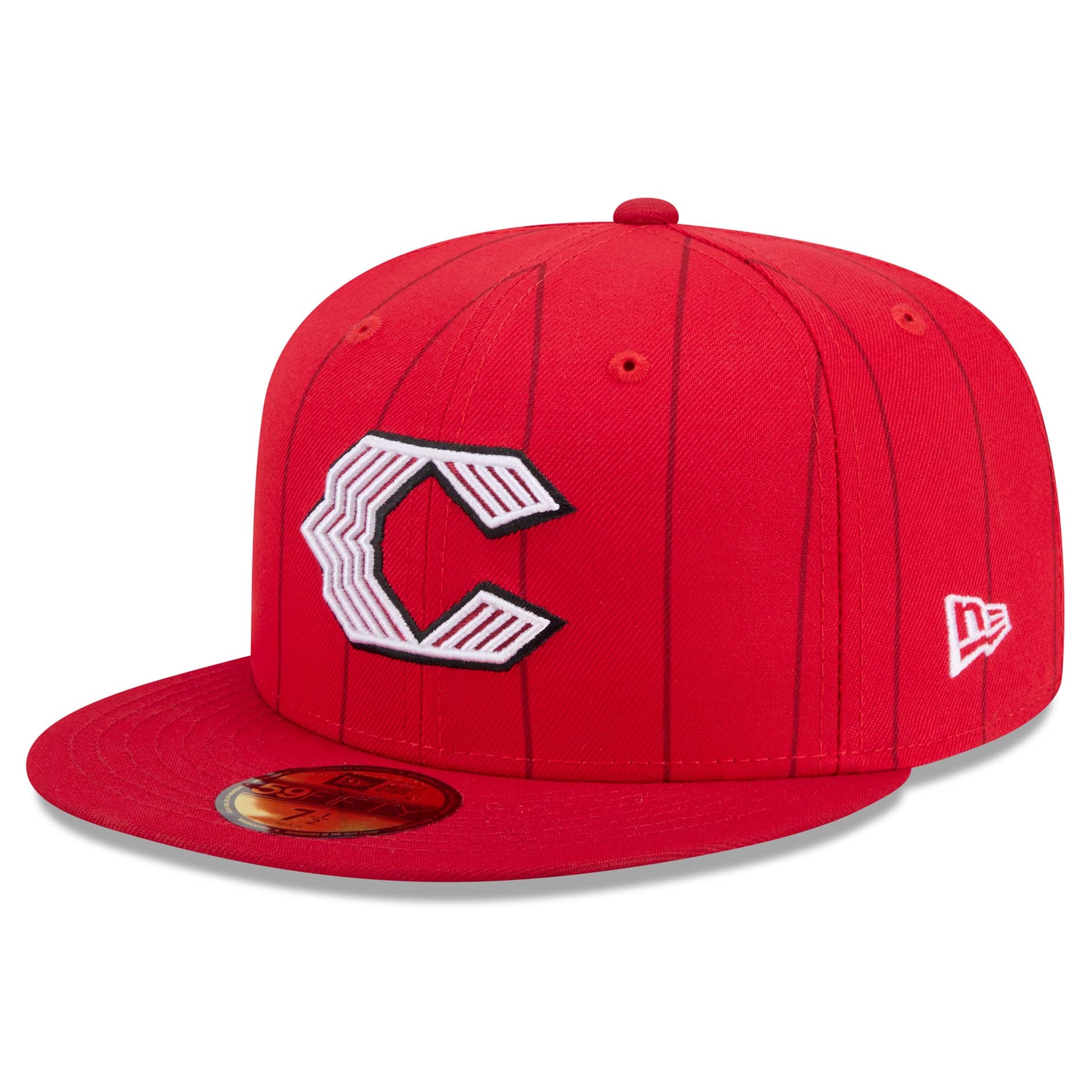 Cincinnati Reds MLB Authentic City Connect 59FIFTY Fitted Cap Rot