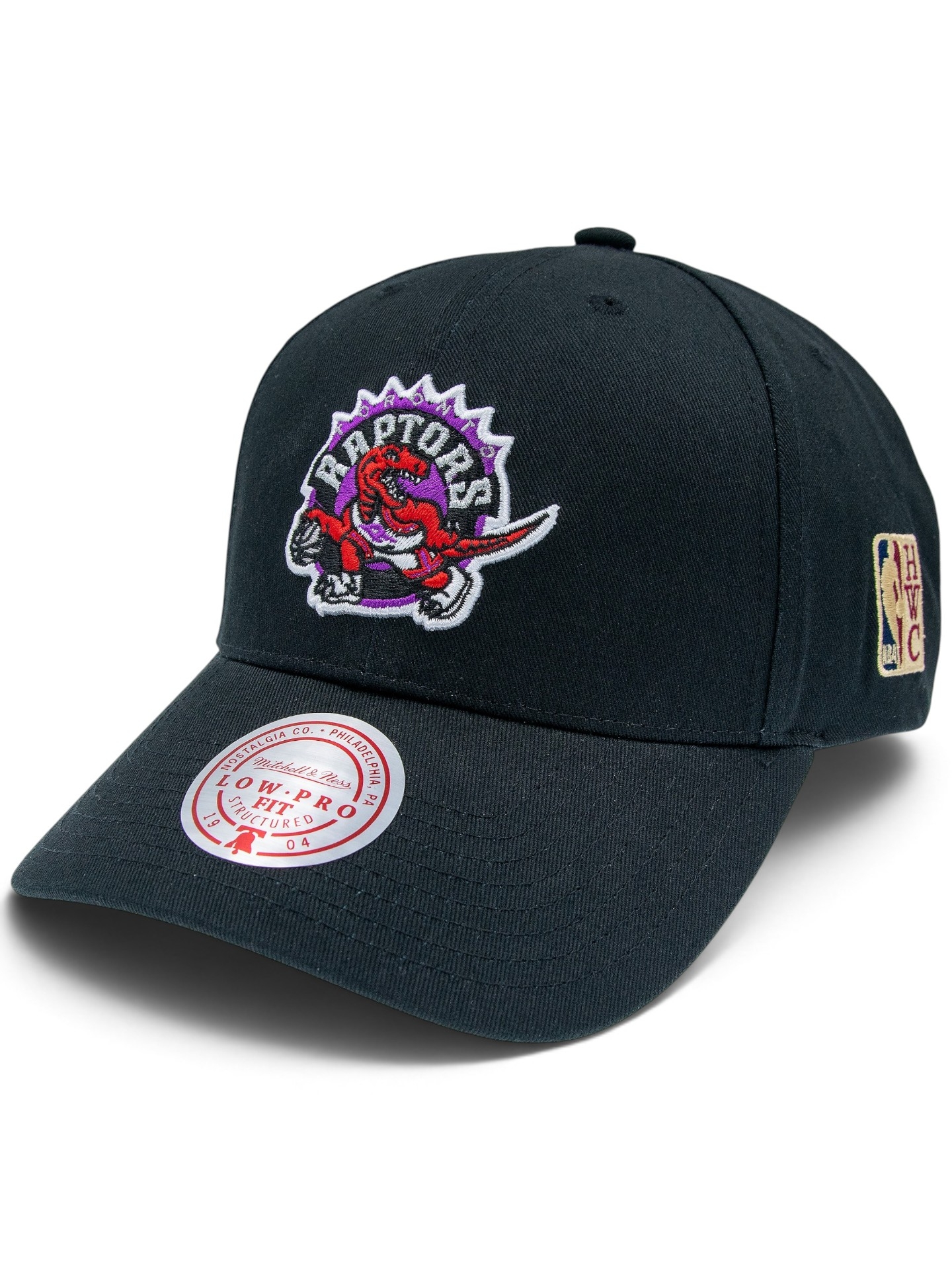 Toronto Raptors HWC Low Pro Snapback NBA Cap Black