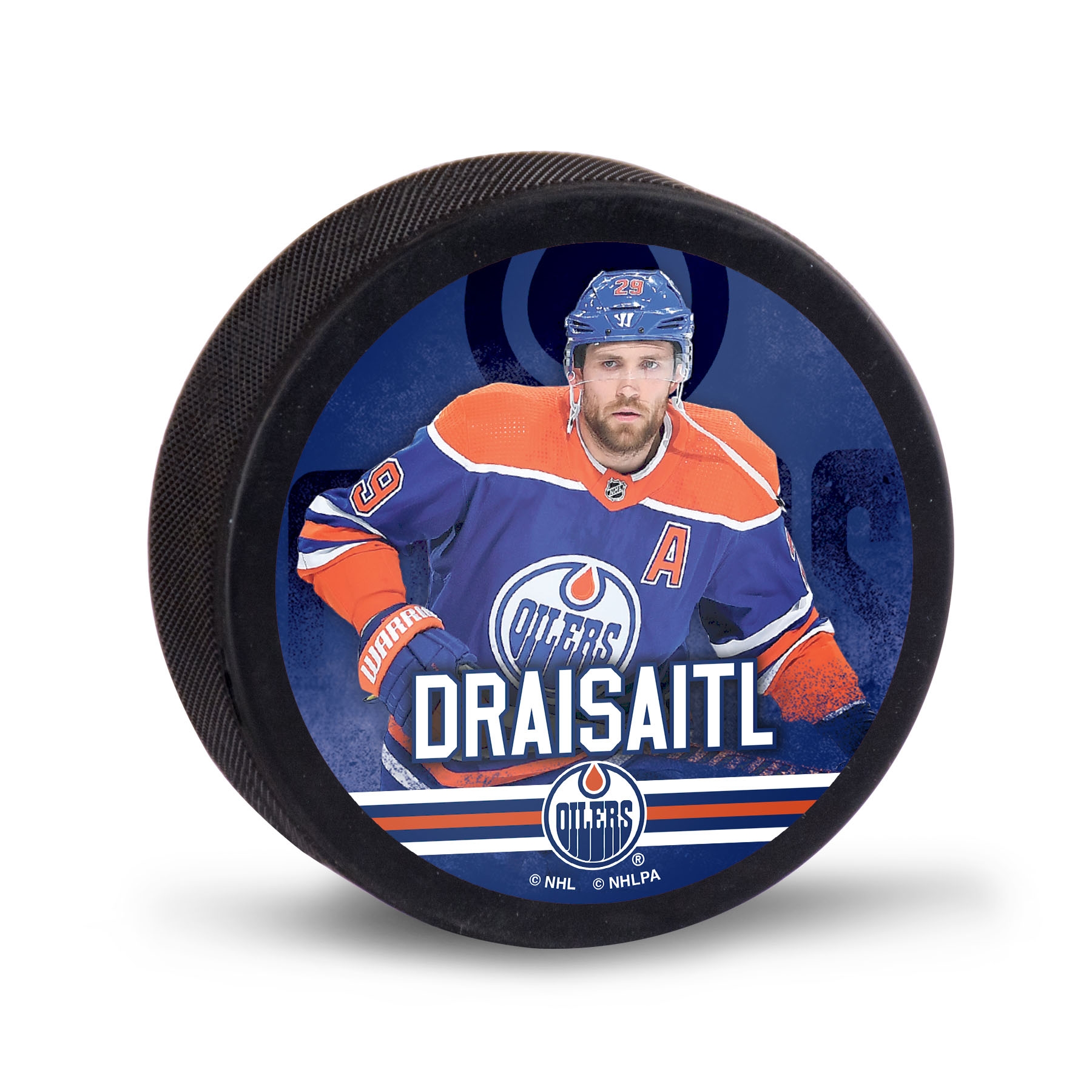 Leon Draisaitl Edmonton Oilers NHL Player Puck