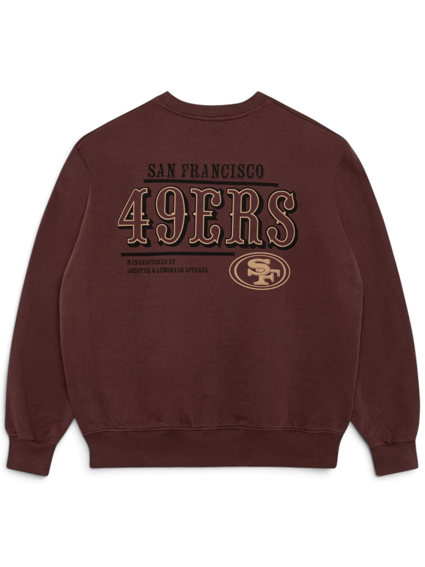 San Francisco 49ers L&L '96 Classics NFL Crew Sweater Maroon