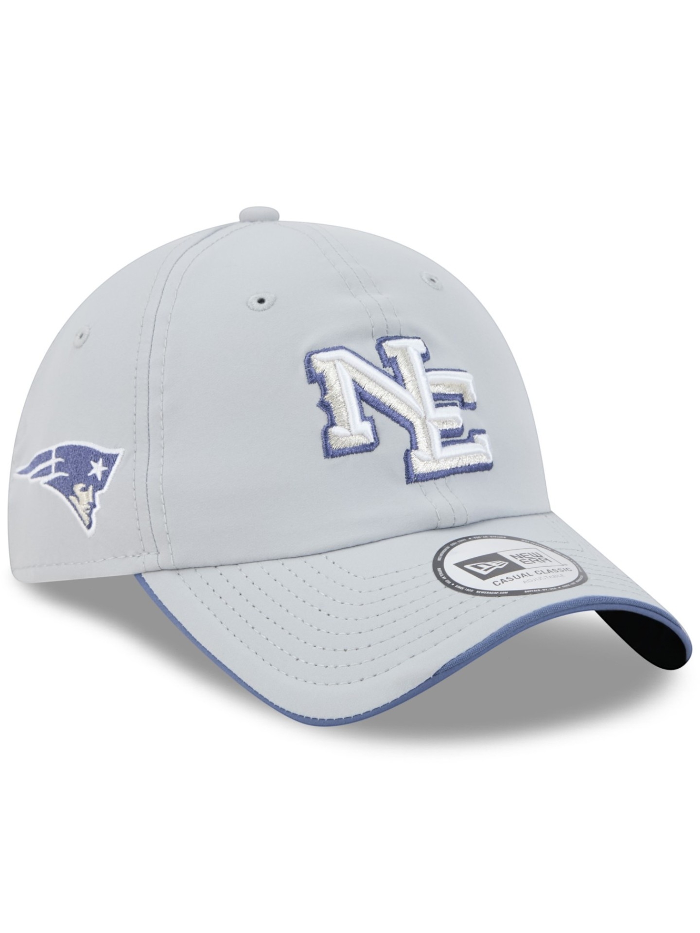 New England Patriots 2026 NFL Rivalries Sideline Casual Classic Adjustable Cap Gray