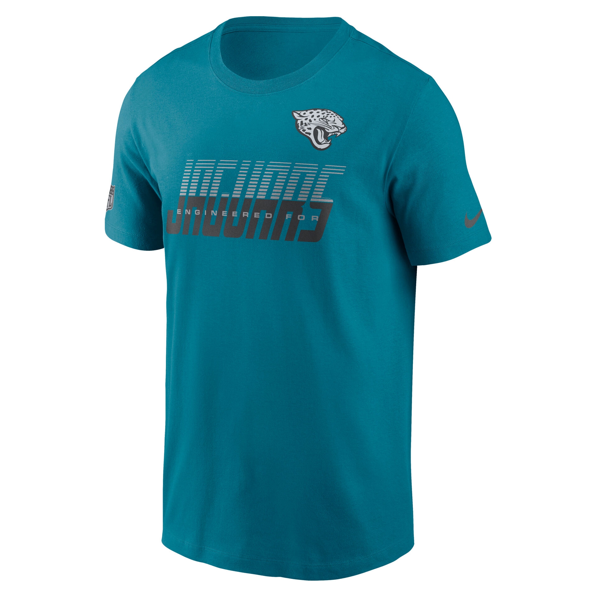 Jacksonville Jaguars 2026 NFL Sideline Team Issue Dri-Fit T-Shirt Türkis