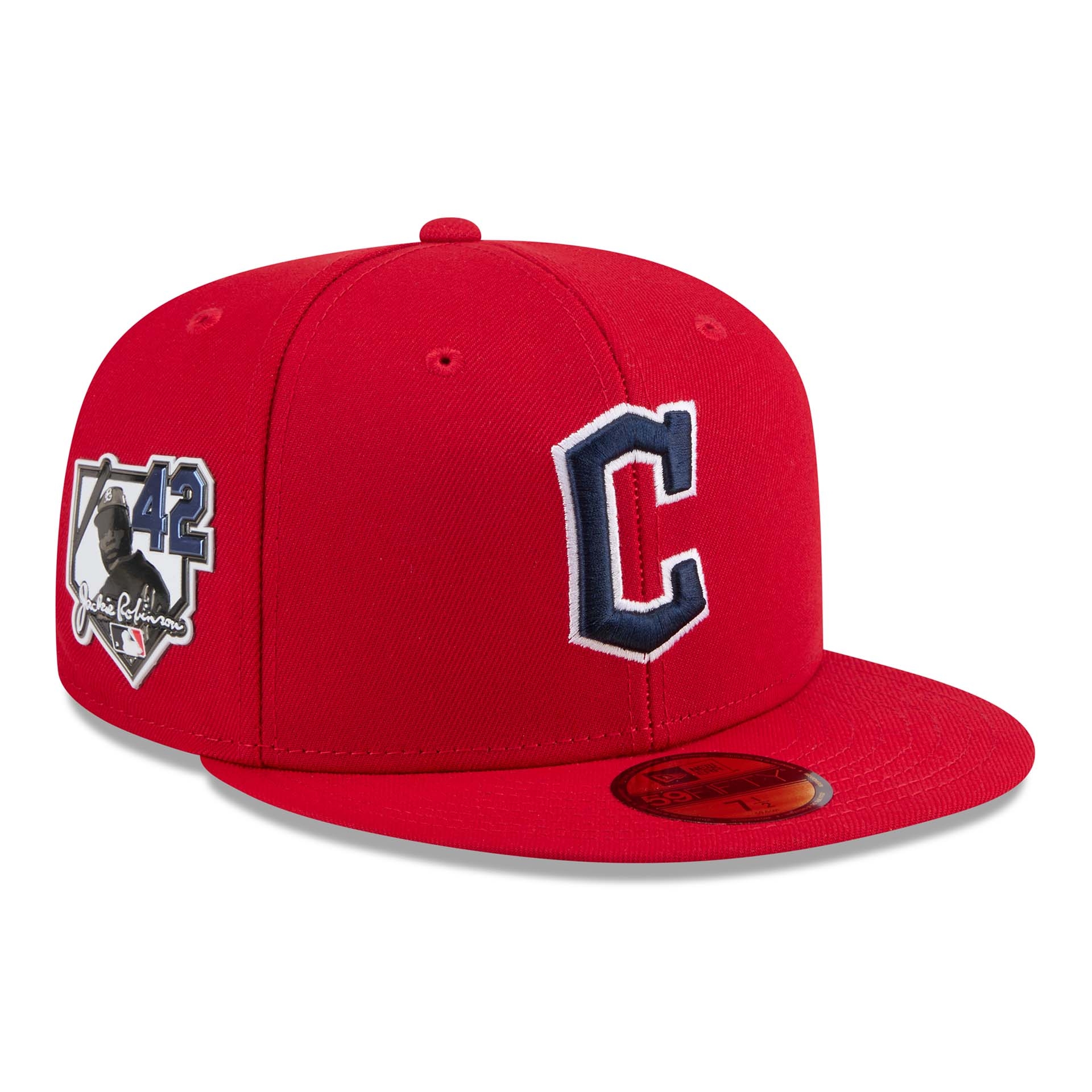 Cleveland Guardians 2026 Jackie Robinson Day 59FIFTY Fitted Cap Red