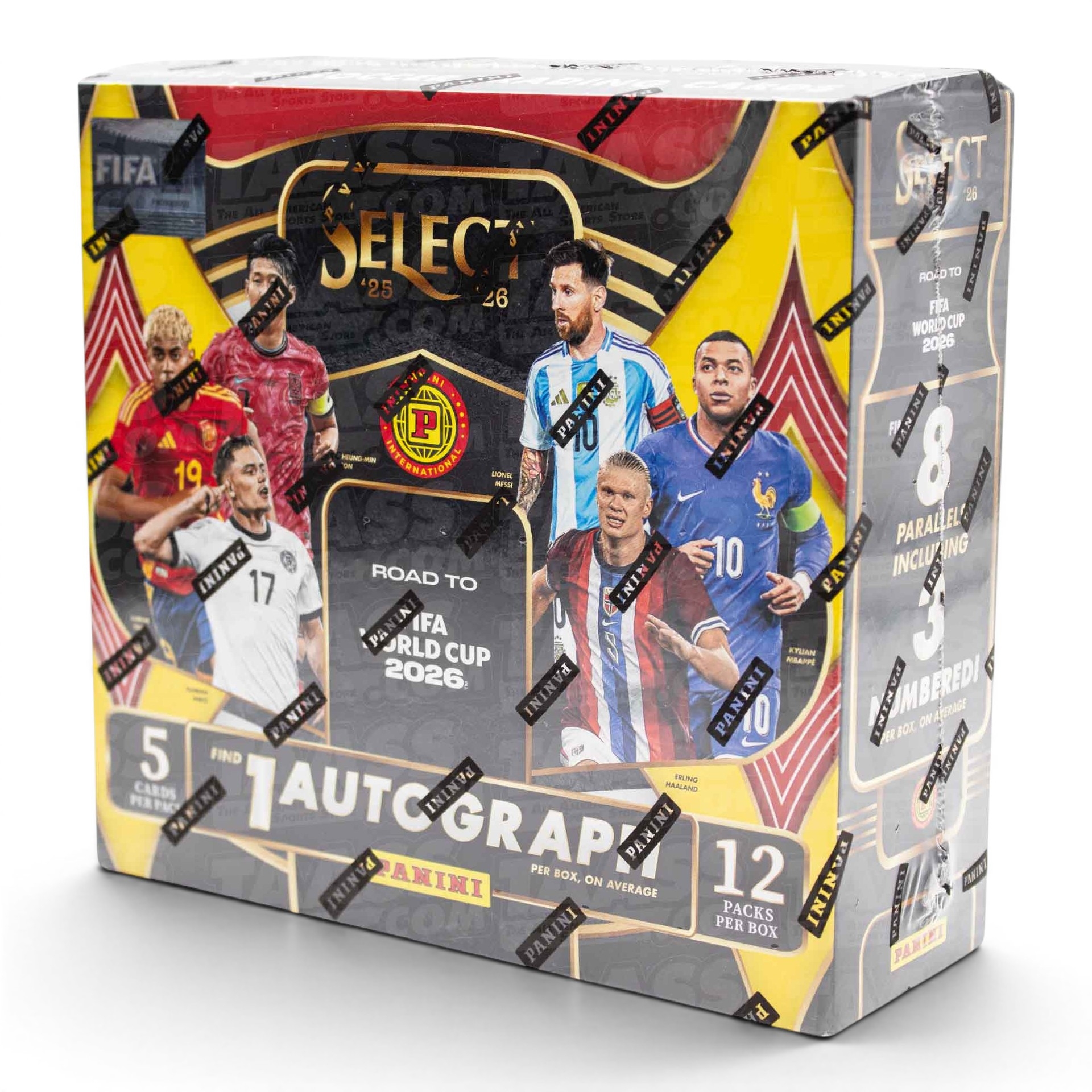 2025/26 Panini Select Road to FIFA World Cup Football Hobby International Box