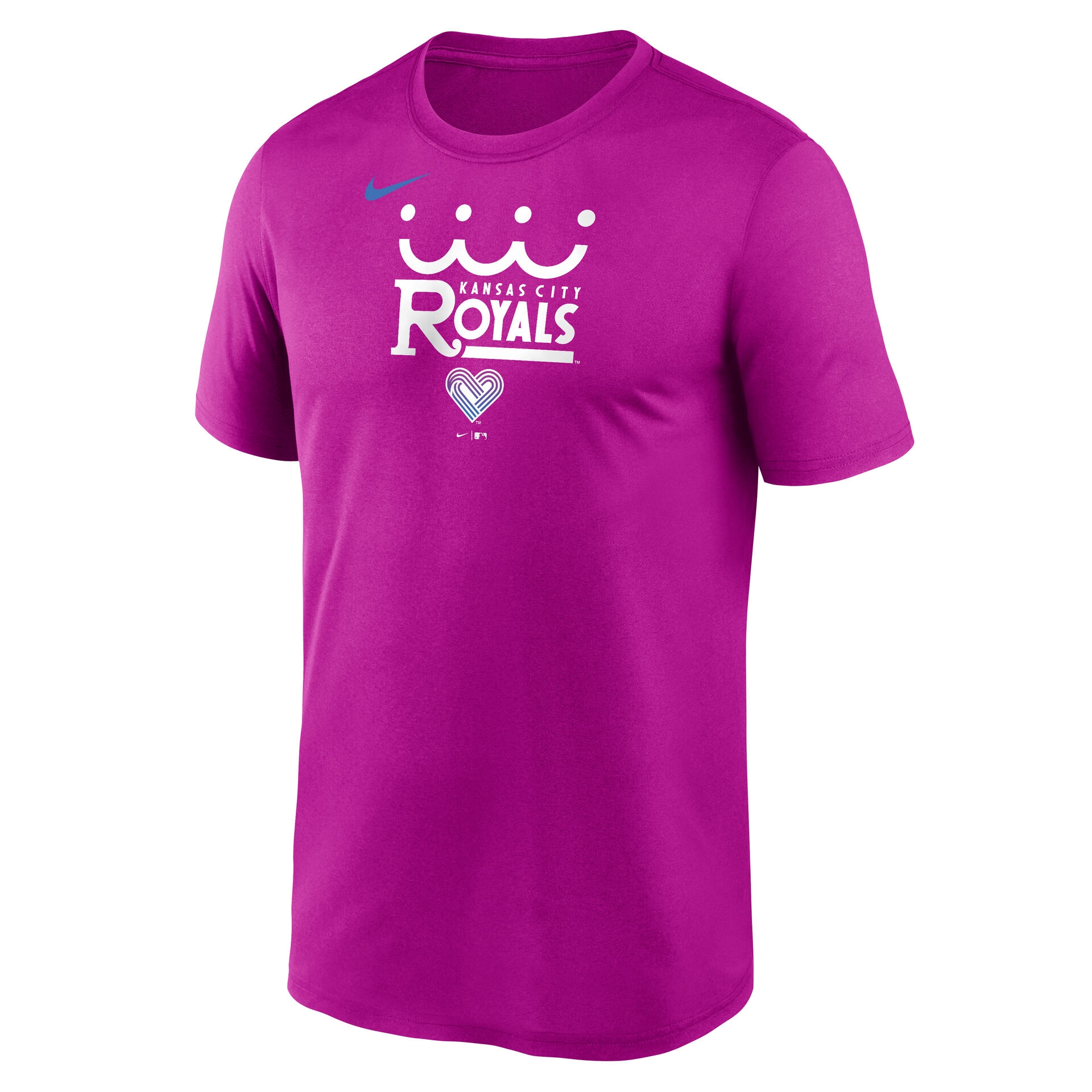 Kansas City Royals City Connect Legend MLB T-Shirt Purple