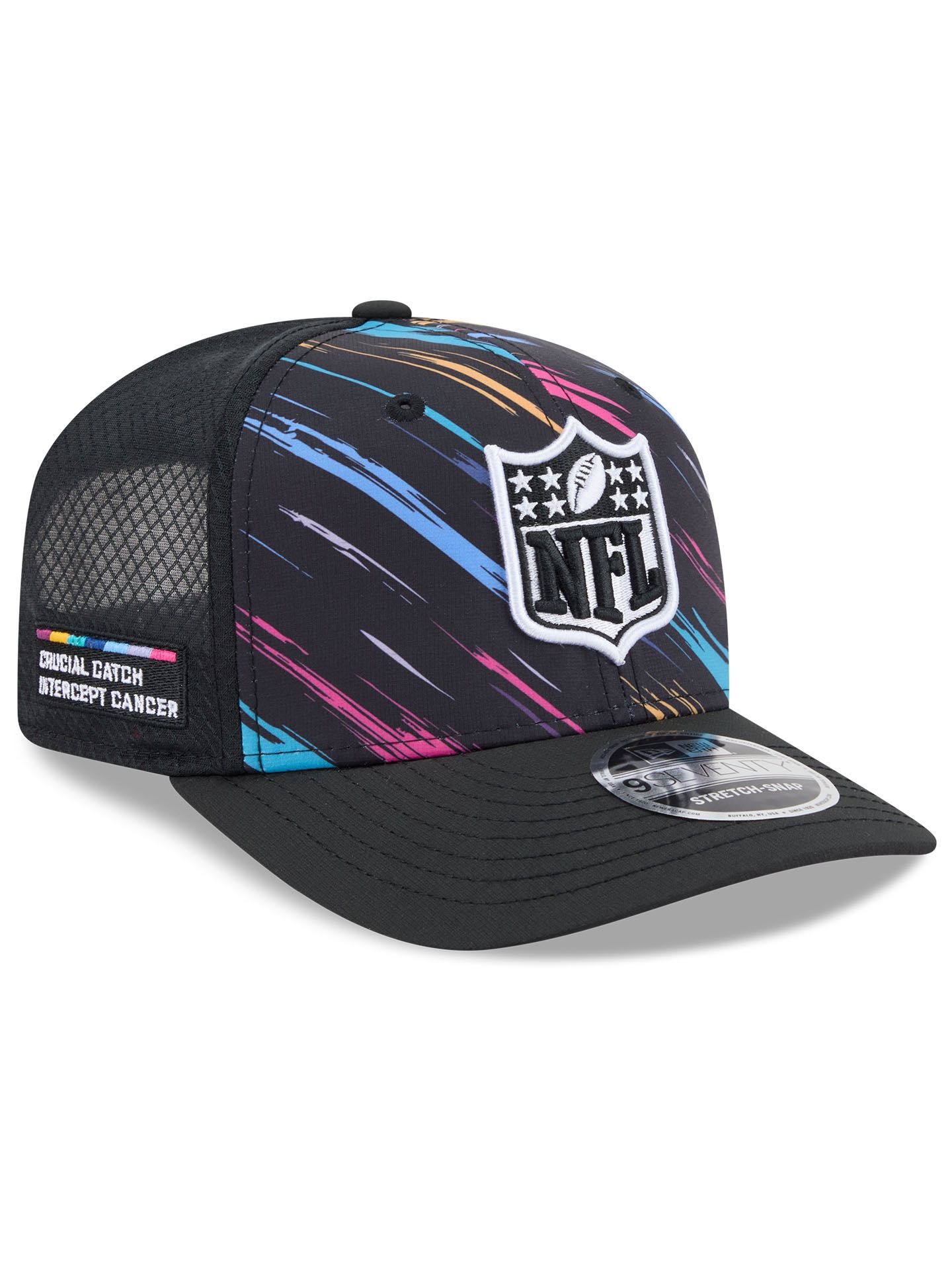 NFL Shield 2026 NFL Crucial Catch 9SEVENTY Stretch-Snap Trucker Cap