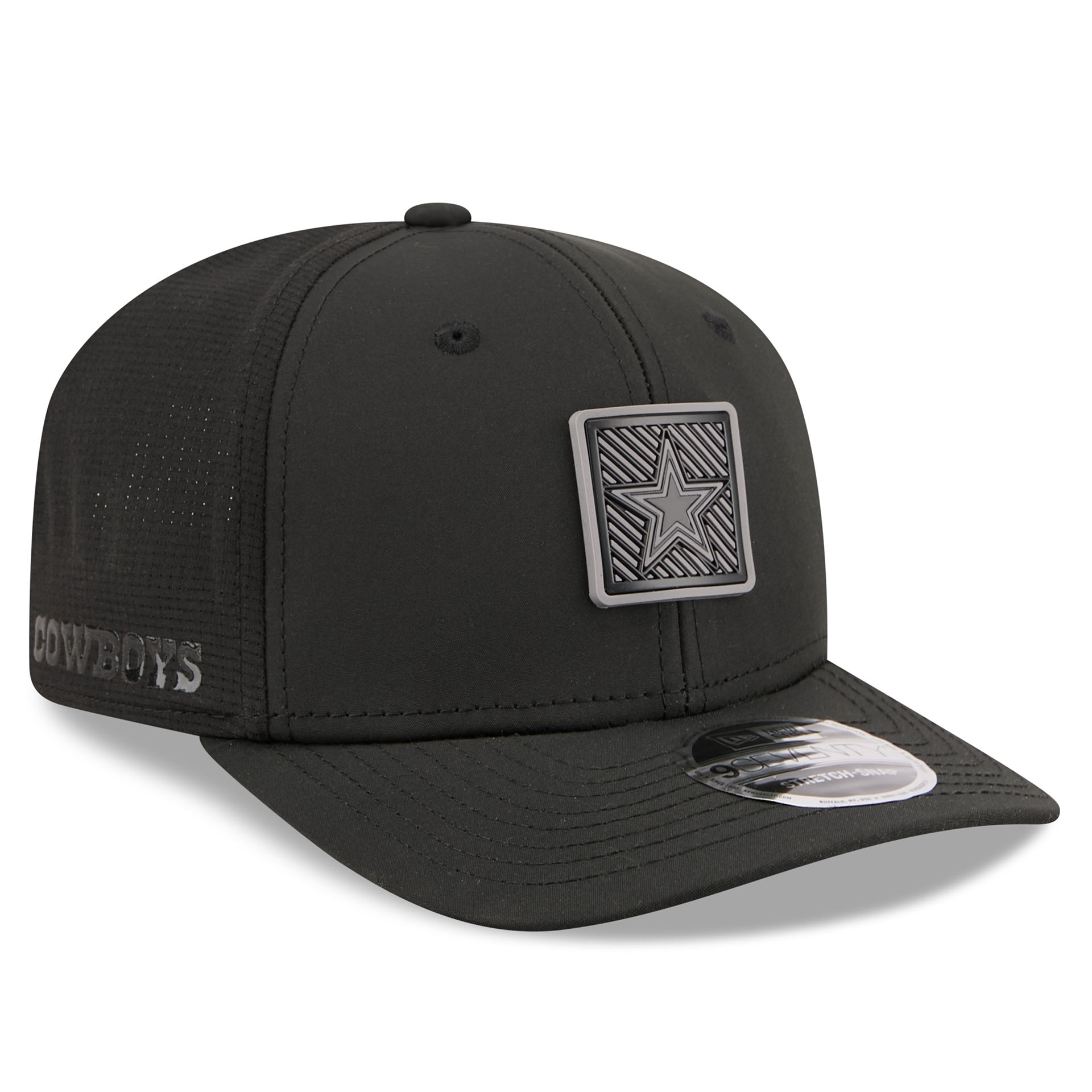 Dallas Cowboys Black 2026 NFL Training Camp 9SEVENTY Stretch-Snap Cap Schwarz
