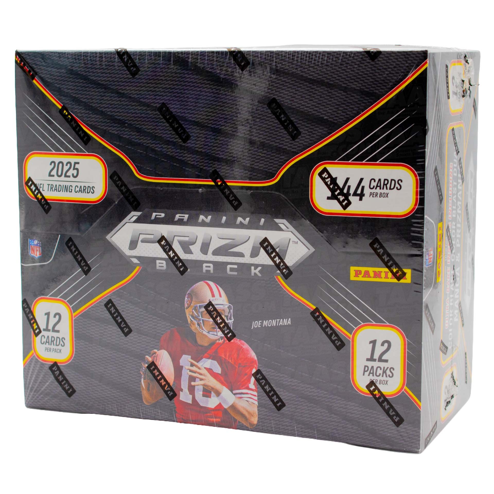 2025 Panini Prizm Black Football NFL Hobby Box