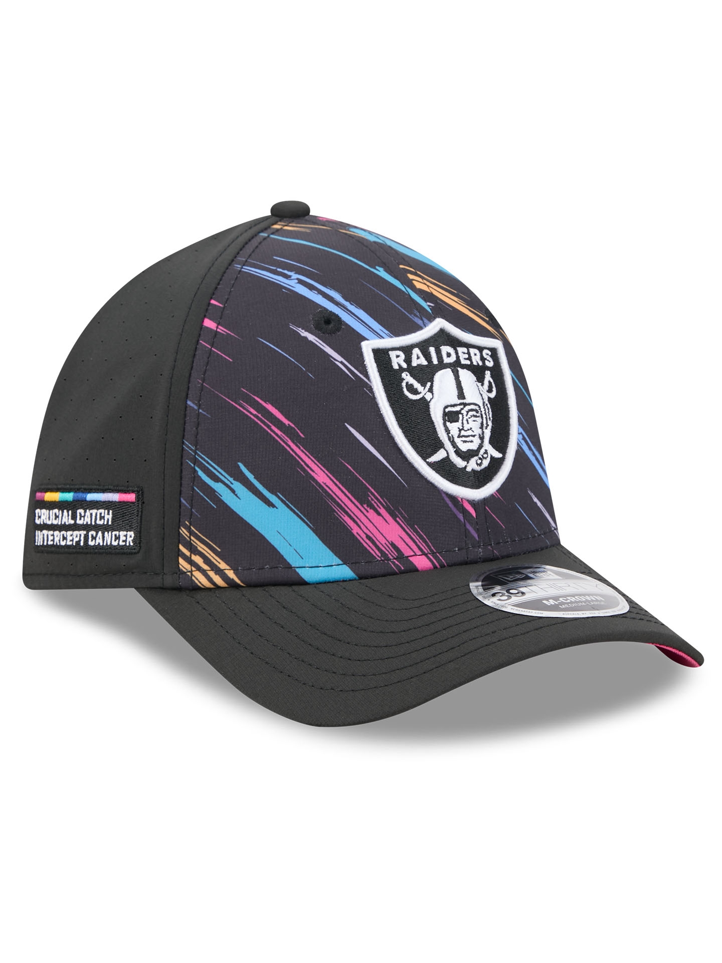 Las Vegas Raiders 2026 NFL Crucial Catch 39THIRTY Flex Cap