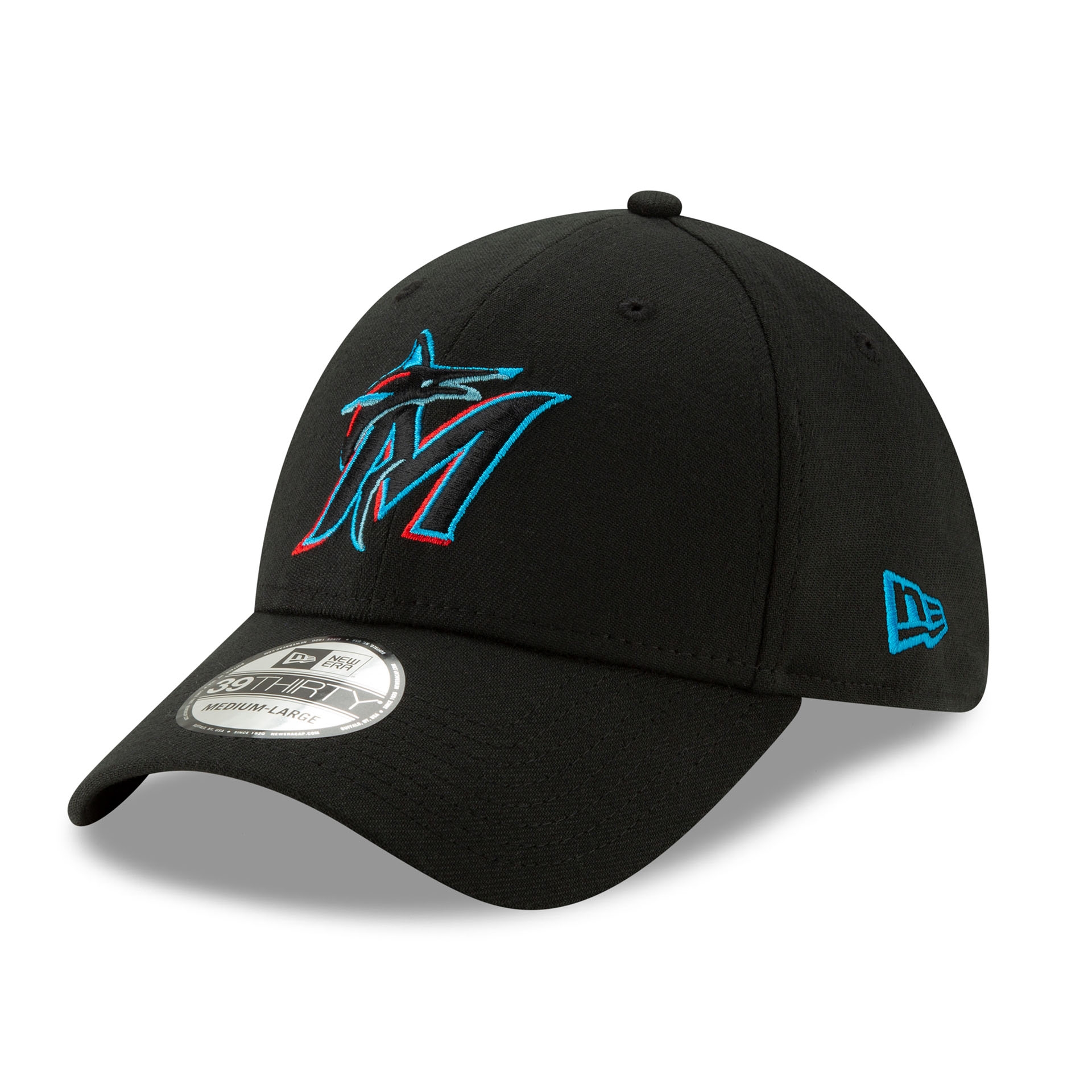 Miami Marlins 39THIRTY Stretch Fit Classic MLB Cap Game