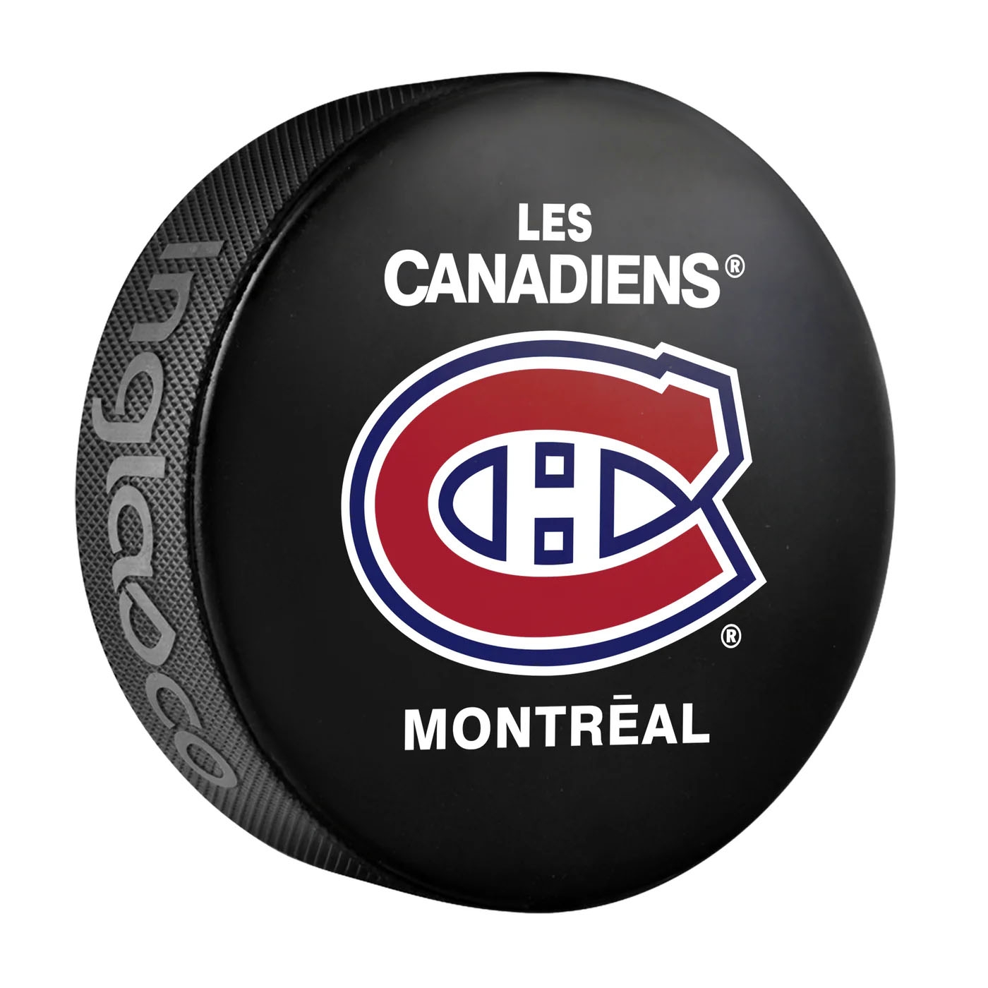 Montreal Canadiens Logo Souvenir Collector NHL Puck