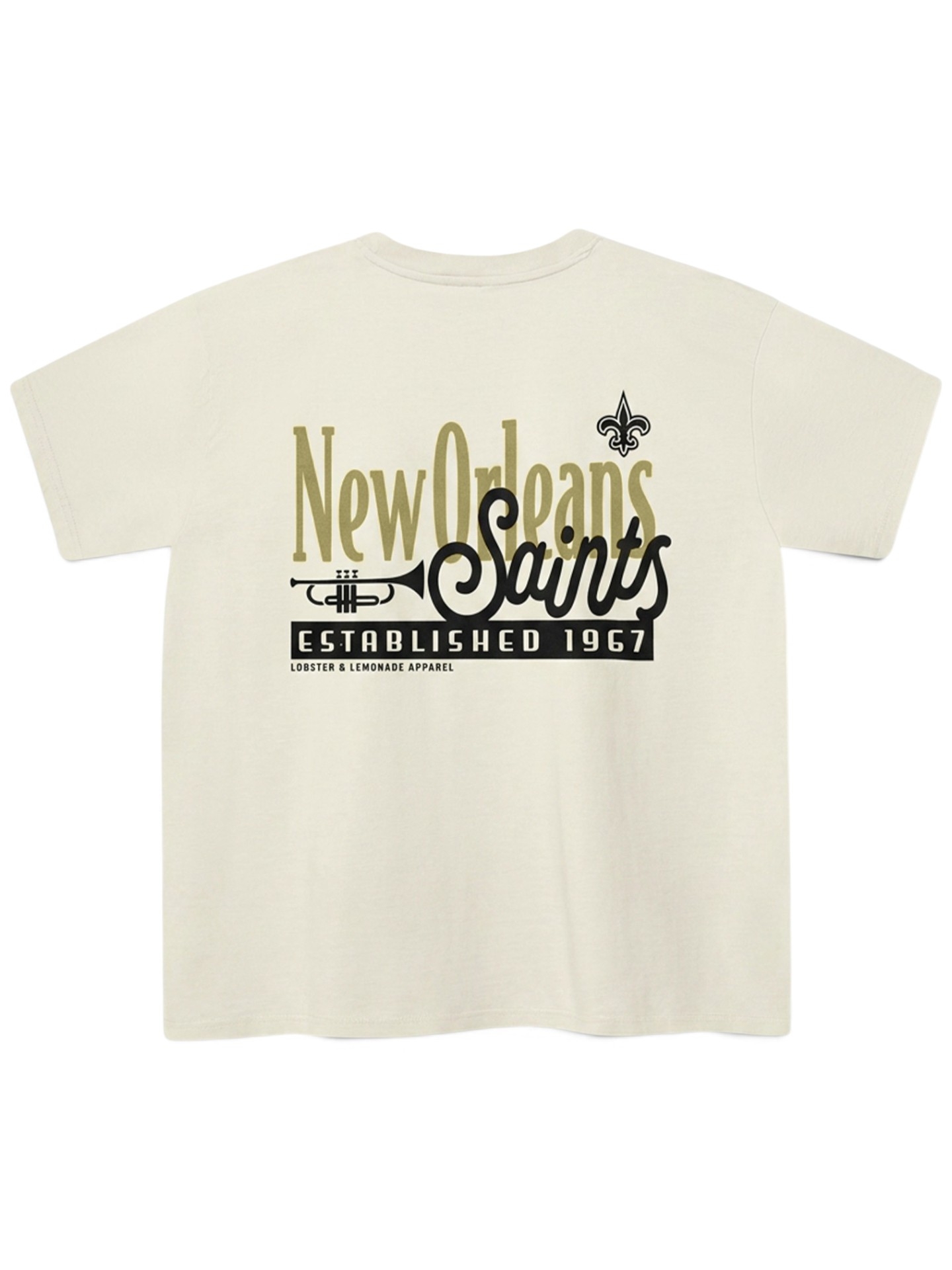 New Orleans Saints L&L '89 Classics NFL T-Shirt Beige