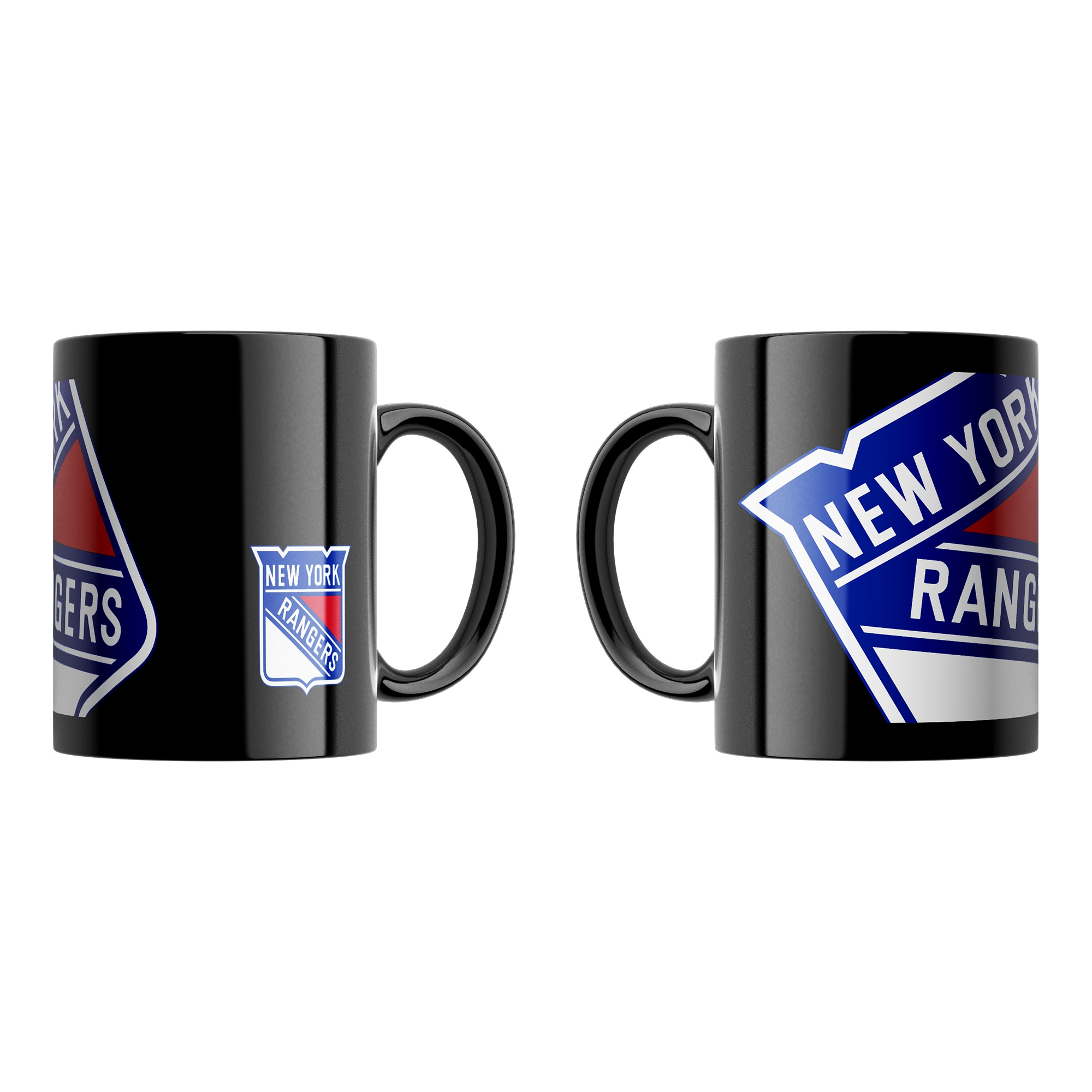New York Rangers Oversized Logo NHL Becher (330 ml)